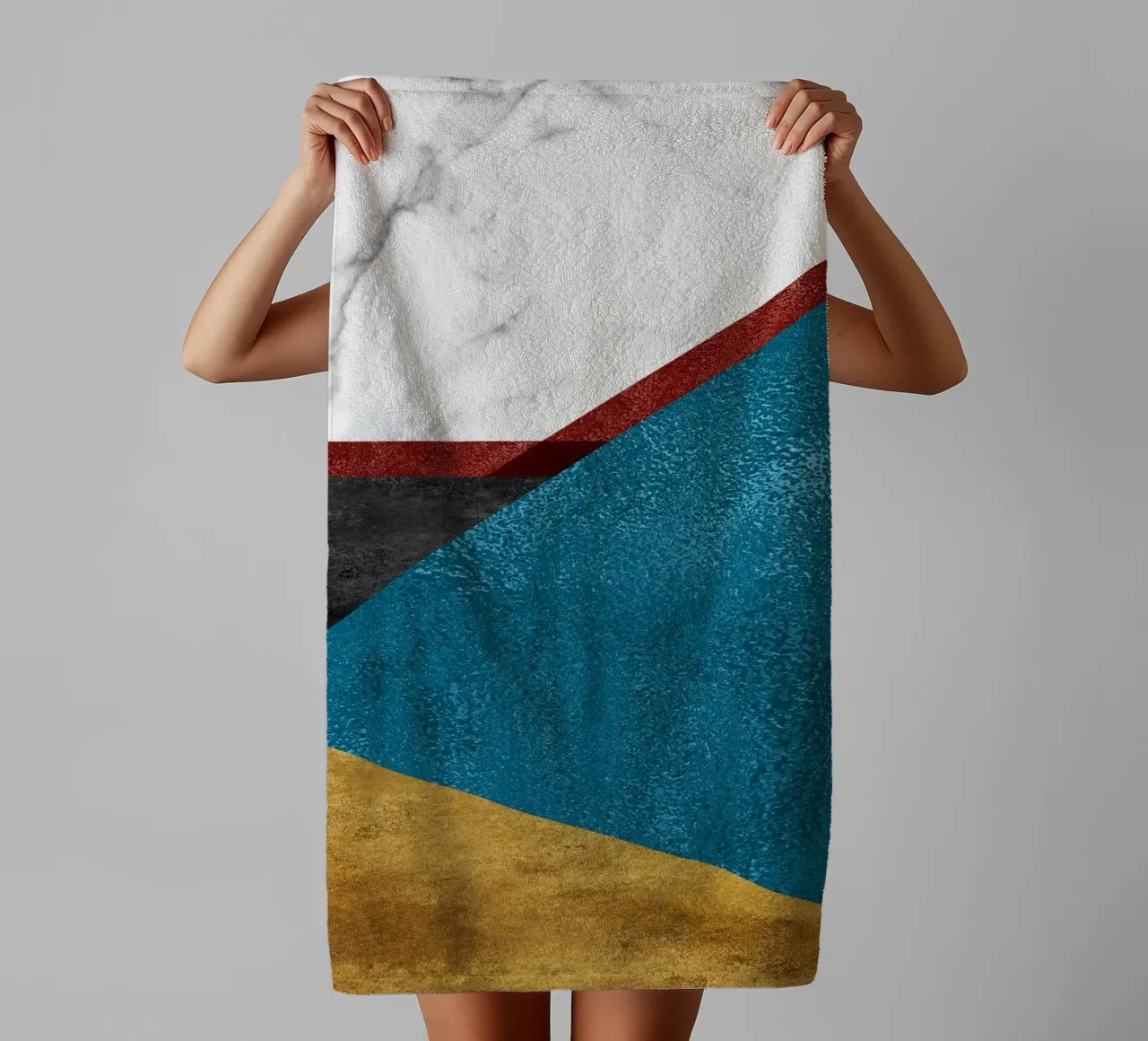 abstract art asciugamano da bagno da vintageshop