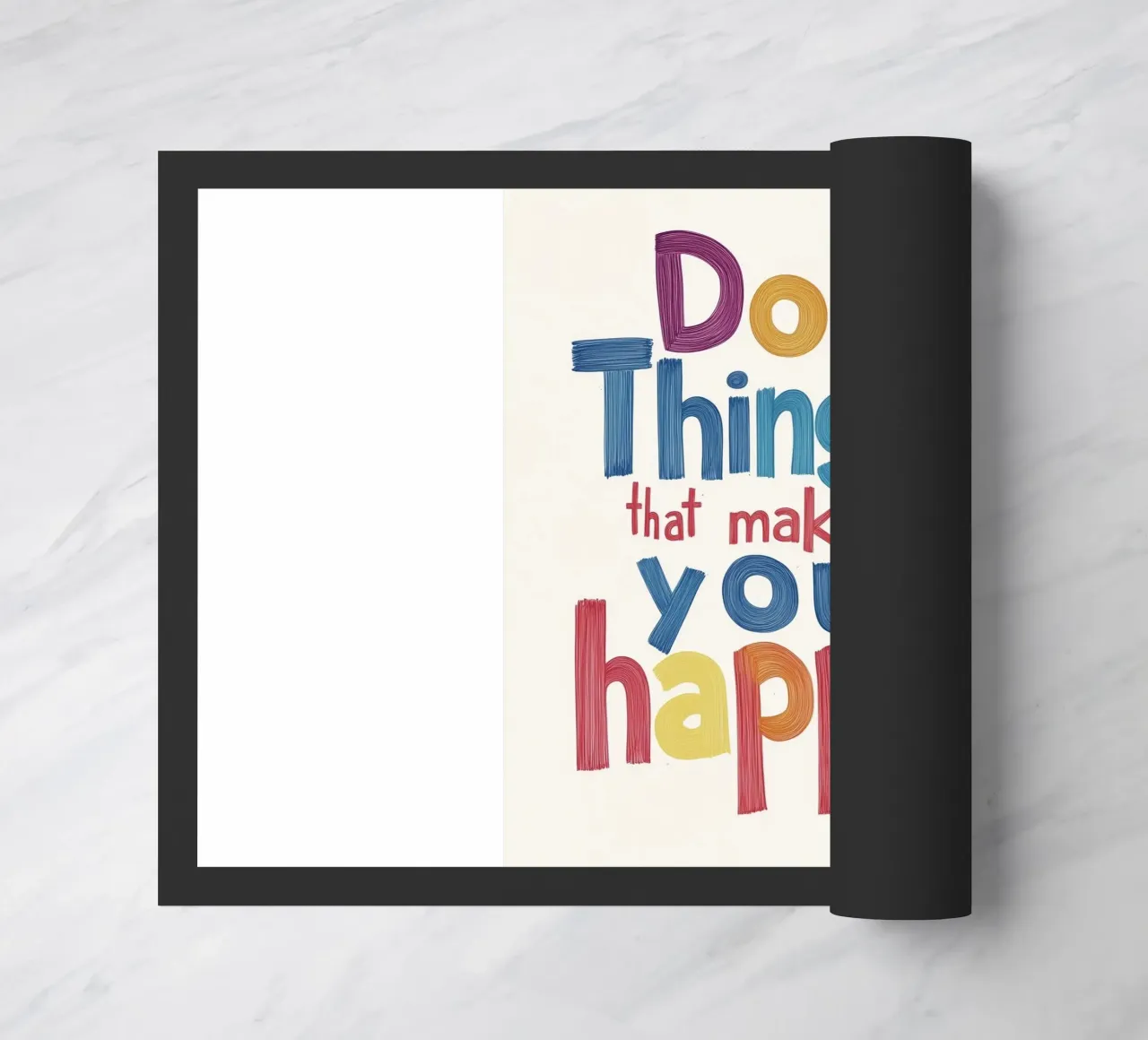 do things that make you happy doormat by art quots shop