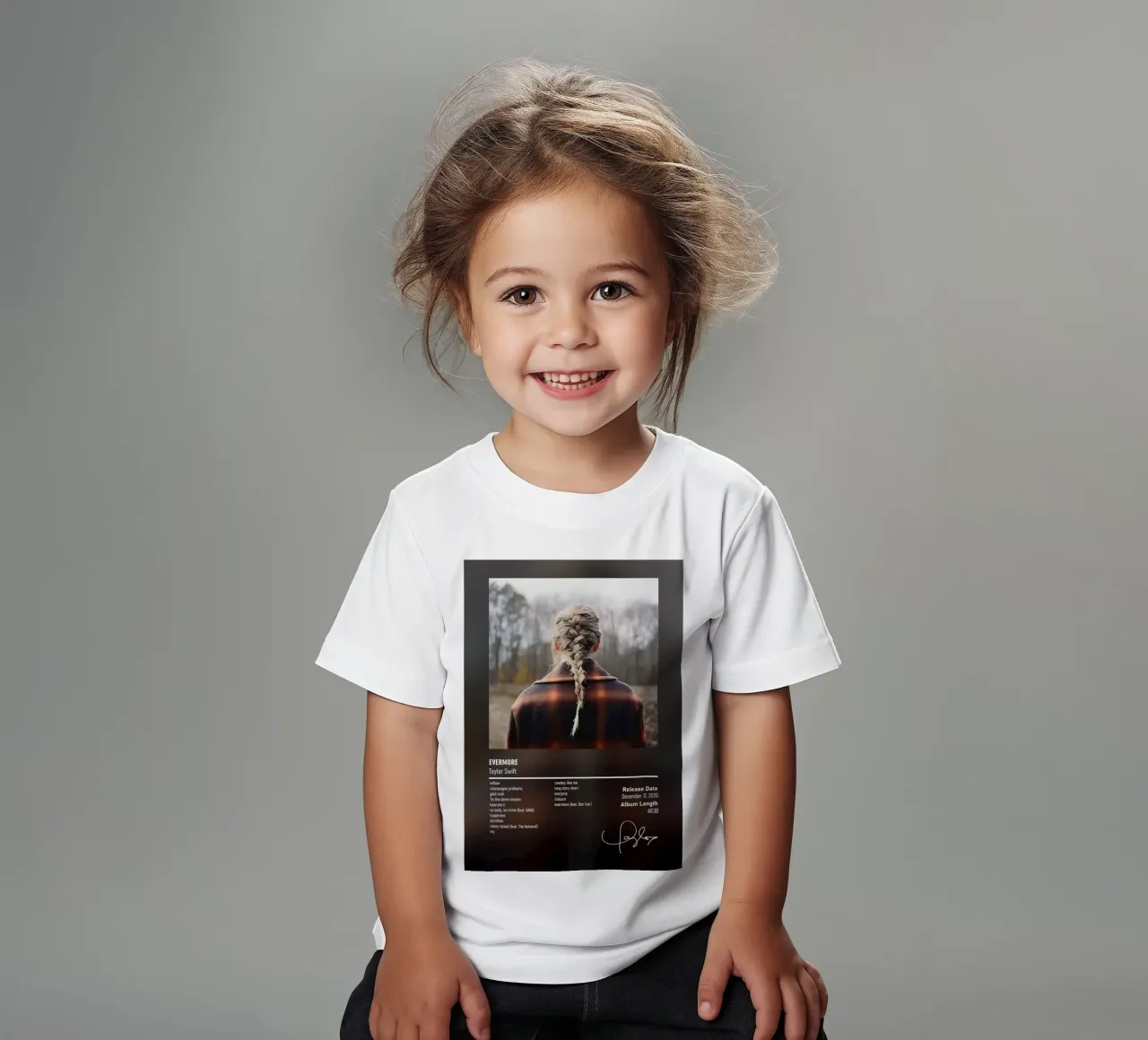 evermore By Taylor Swift t-shirt bambini da DGUnder