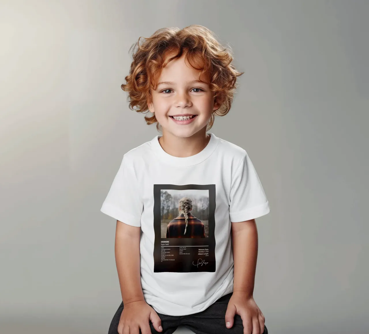 evermore By Taylor Swift t-shirt bambini da DGUnder