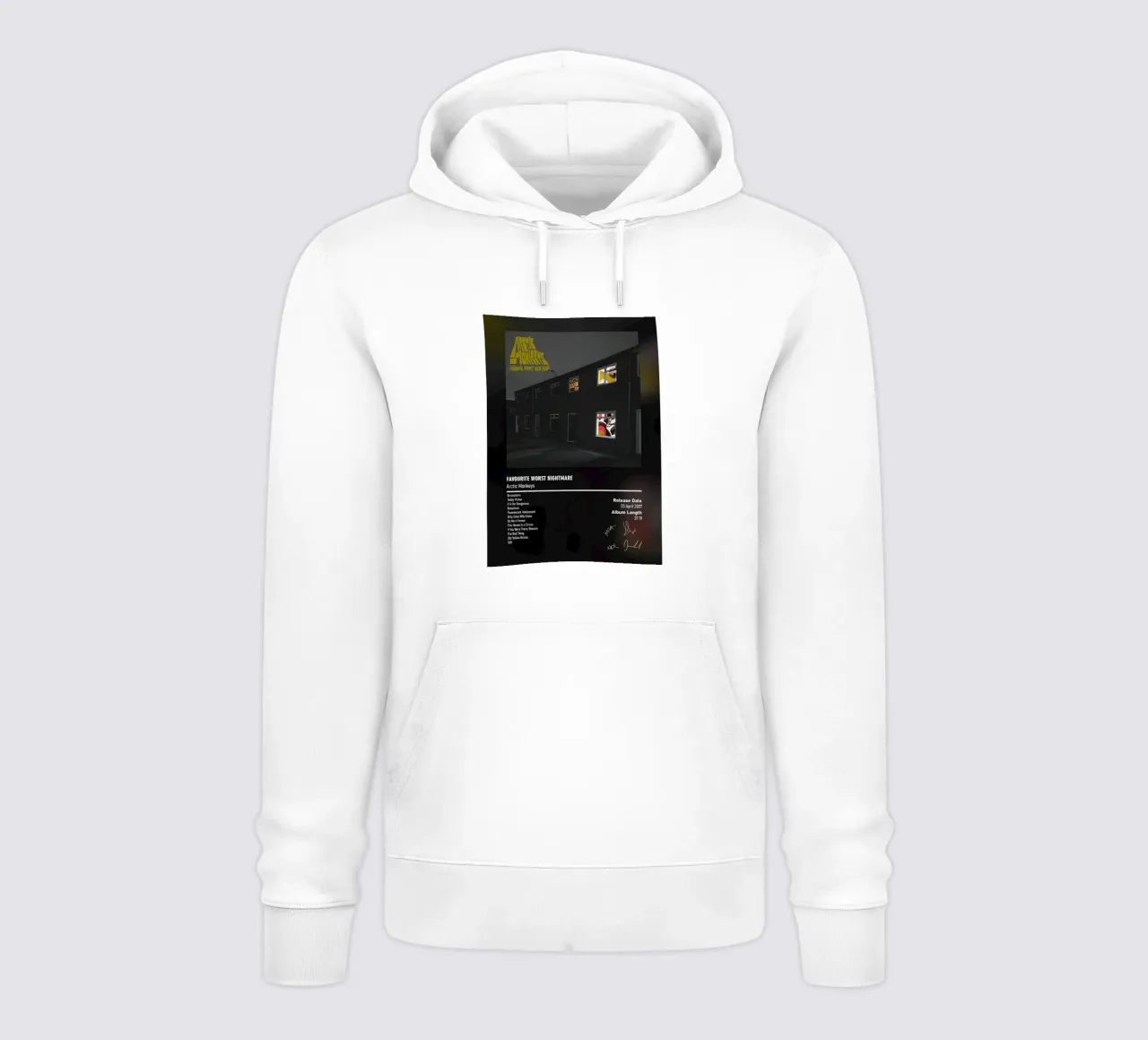 Favourite Worst Nightmare By Arctic Monkeys felpa con cappuccio da DGUnder