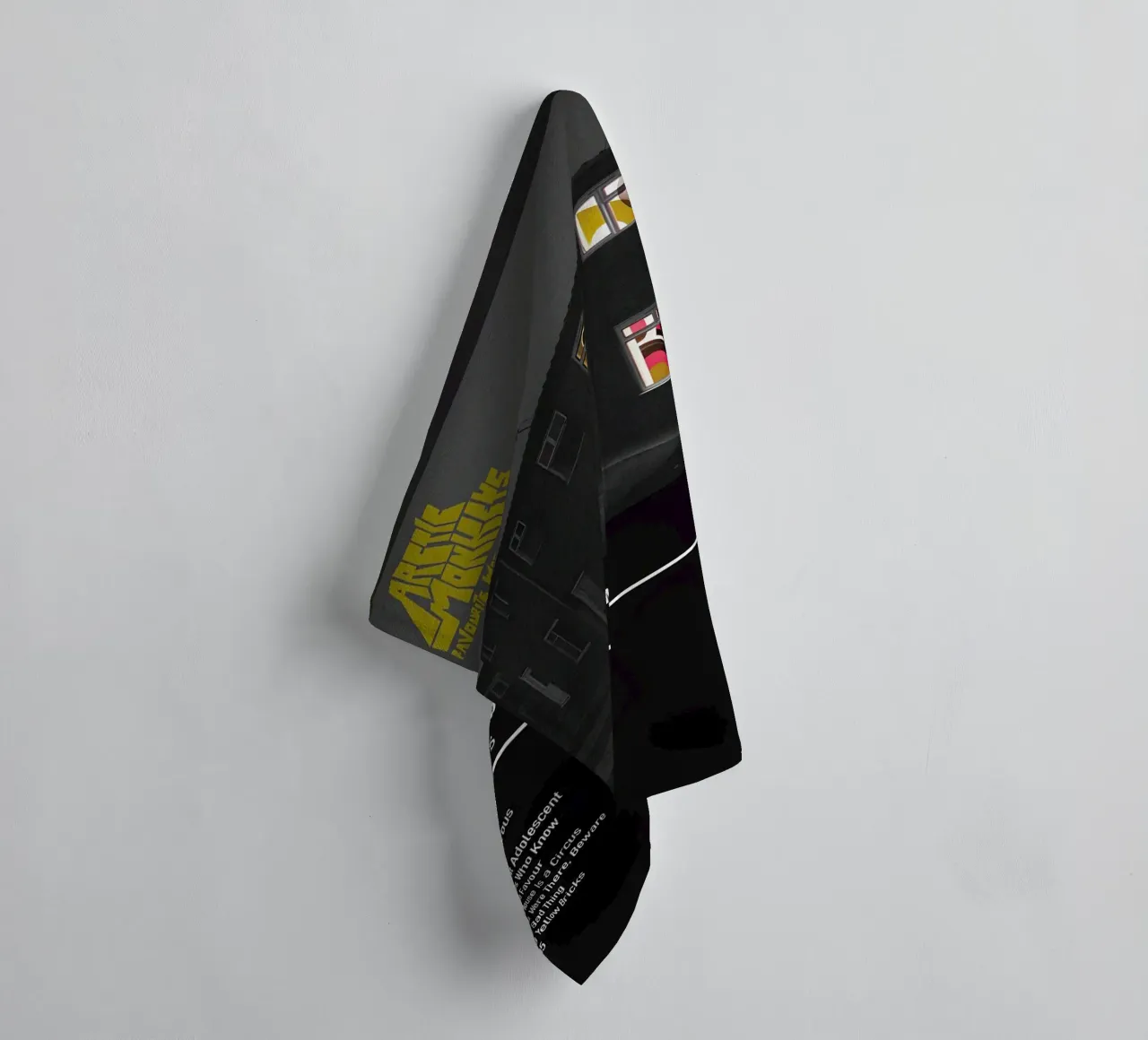 Favourite Worst Nightmare By Arctic Monkeys asciugamano da bagno da DGUnder