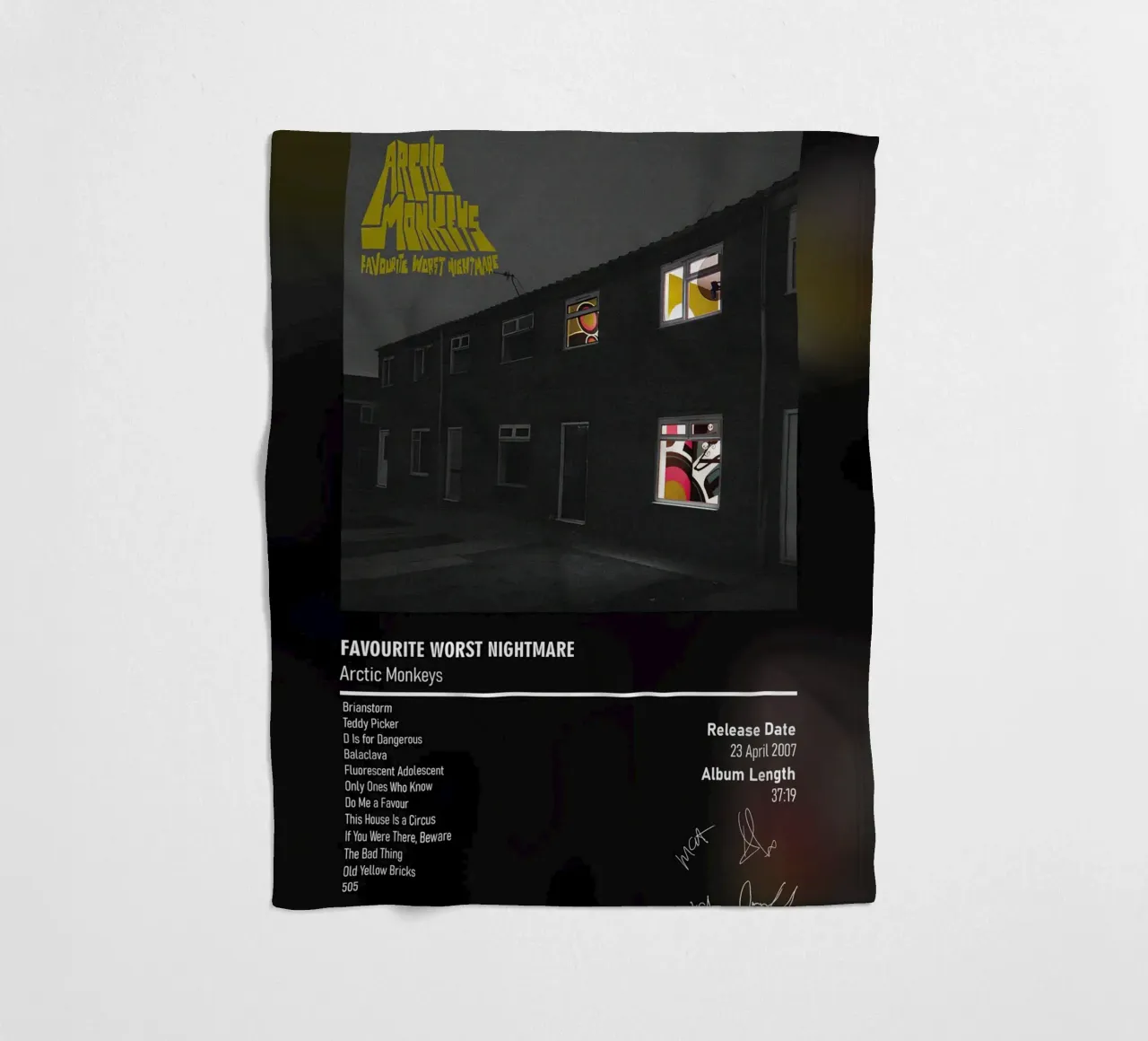 Favourite Worst Nightmare By Arctic Monkeys coperta in pile da DGUnder