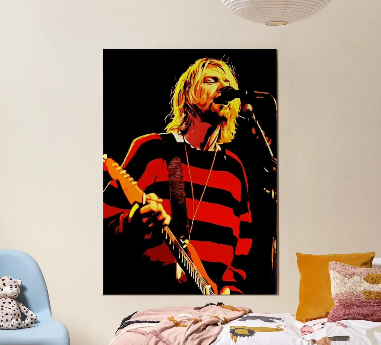 Kurt Cobain art carta hahnemühle da nicol shop