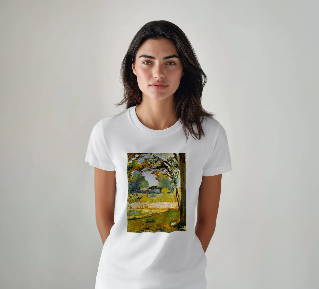 un luogo tranquillo e luminoso t-shirt da briyan shop