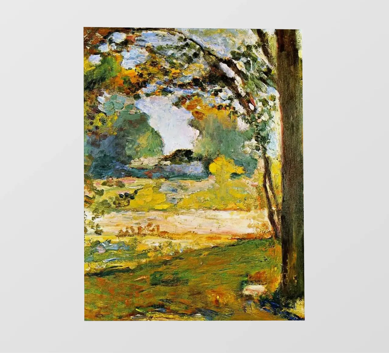 un luogo tranquillo e luminoso telo in pvc da briyan shop