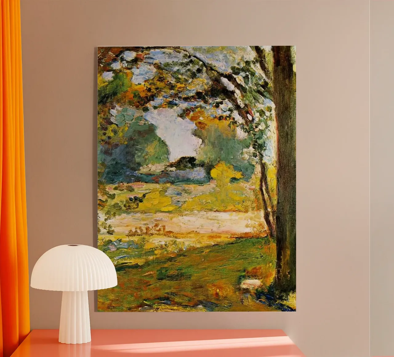 un luogo tranquillo e luminoso plexiglass da briyan shop