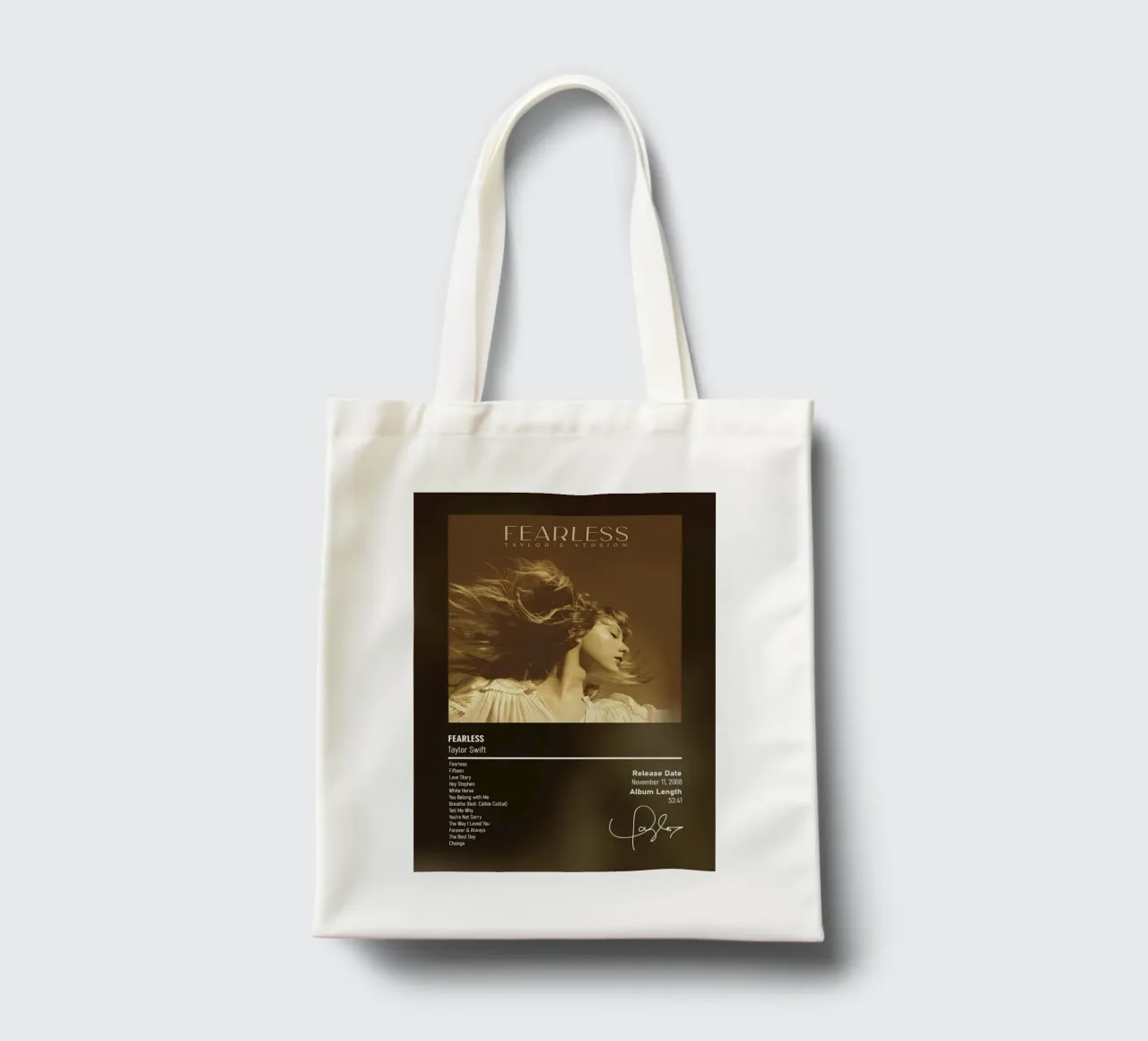 Fearless By Taylor Swift borsa in juta da DGUnder