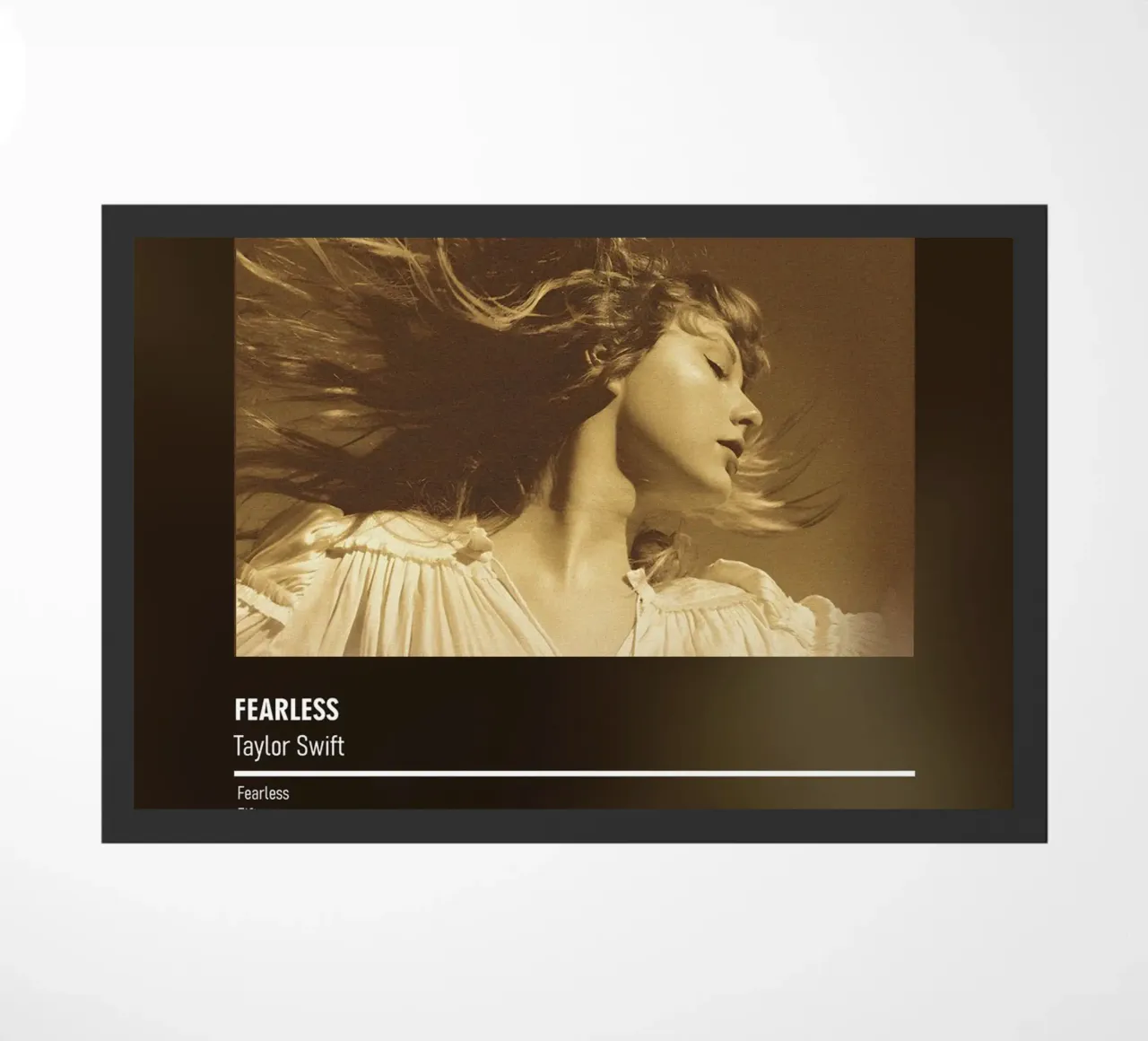 Fearless By Taylor Swift doormat by DGUnder