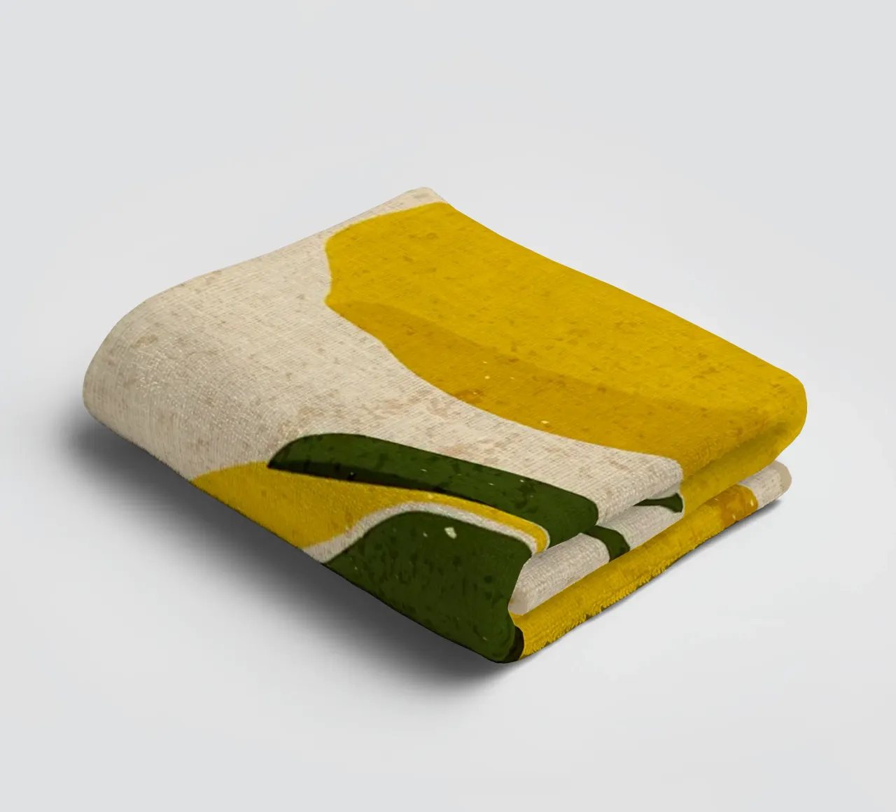 Due limoni con foglie asciugamano da bagno da Food And Kitchen