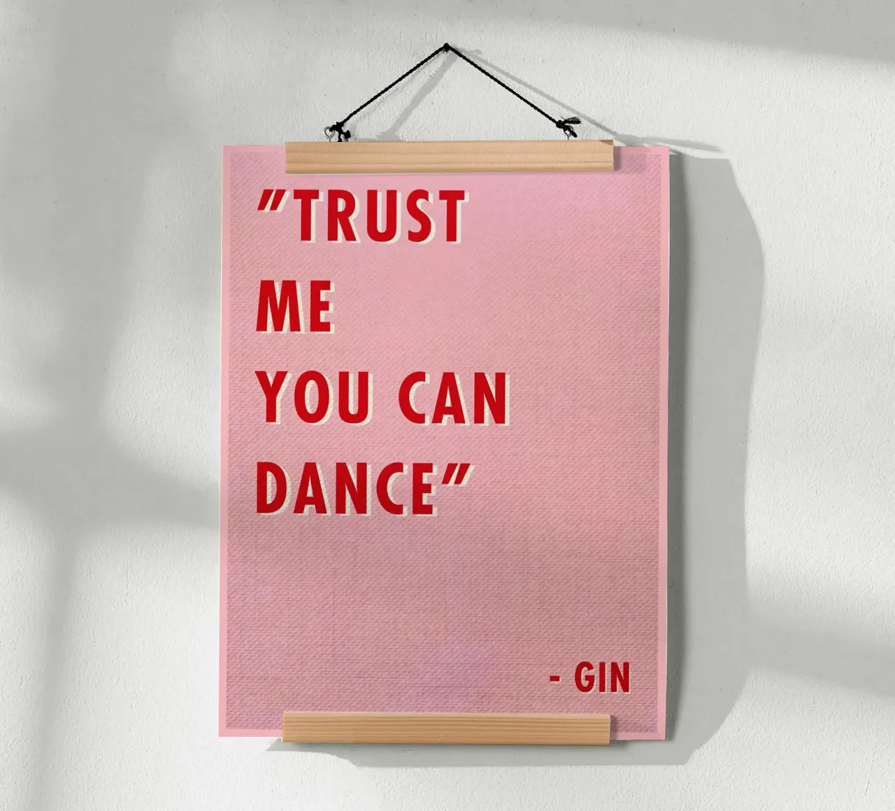 Trust Me You Can Dance Zitat Hahnemühle von Food And Kitchen