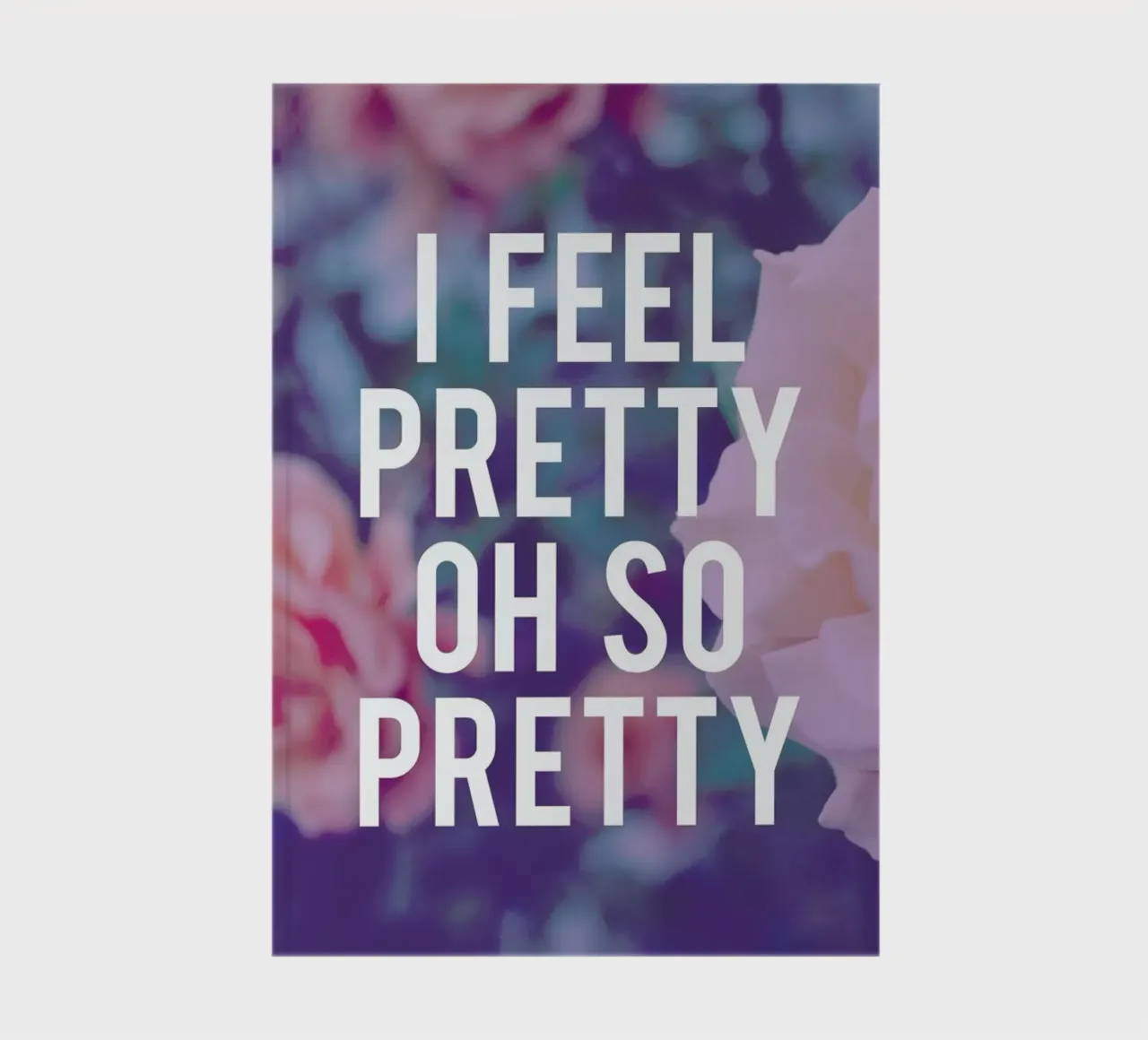Oh, So Pretty notebook by Leah Flores