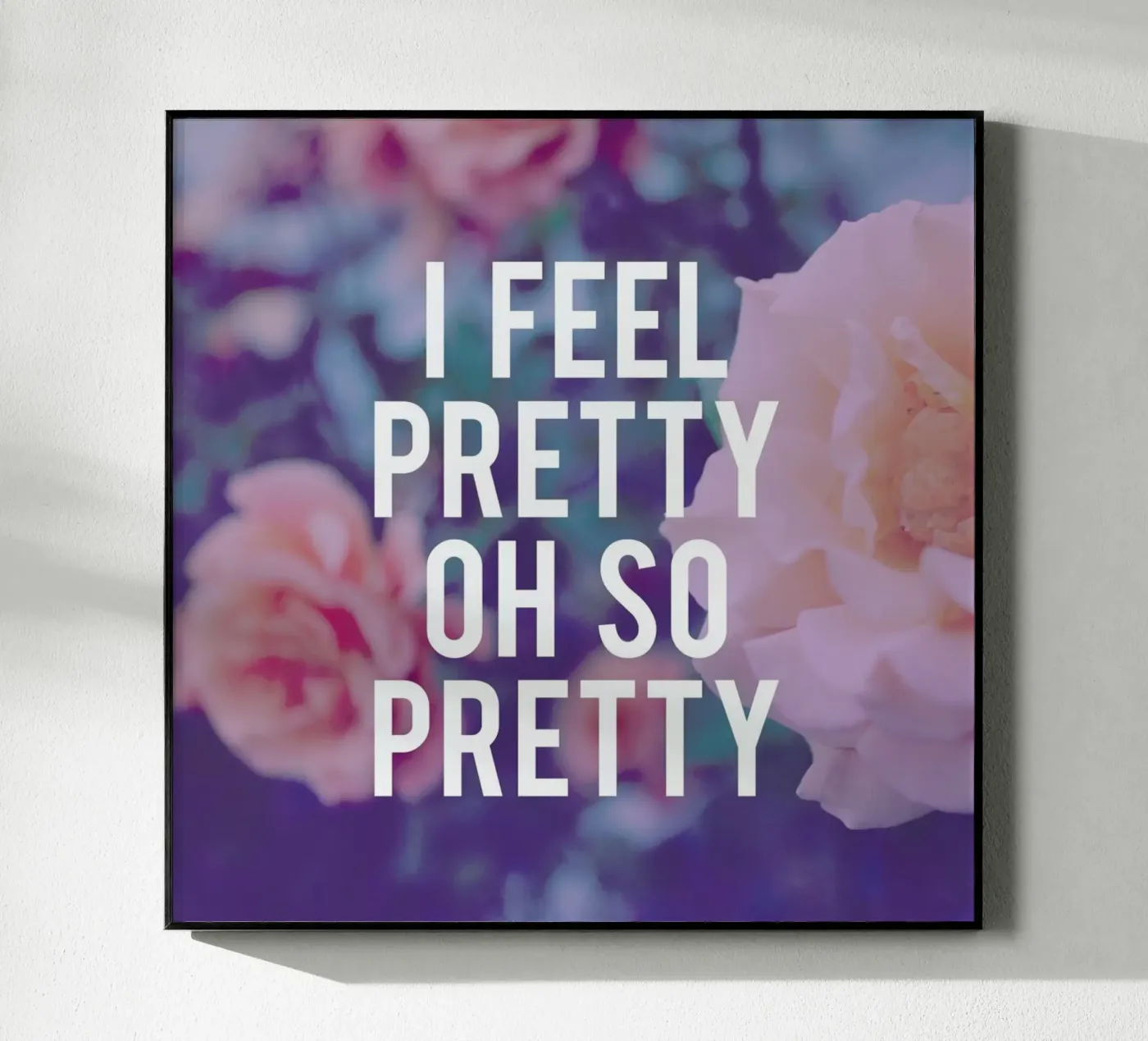 Oh, So Pretty plexiglas de Leah Flores