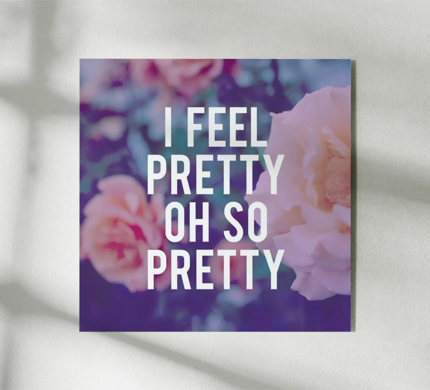 Oh, So Pretty plexiglas de Leah Flores