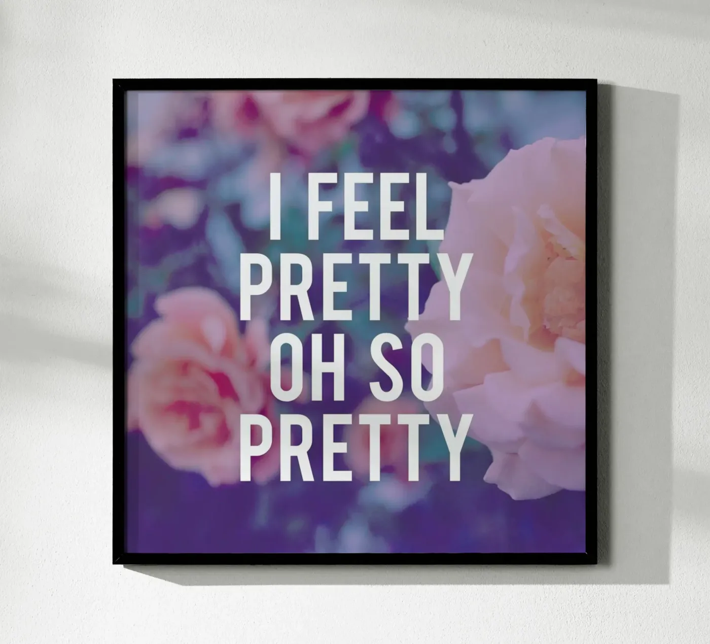 Oh, So Pretty poster van Leah Flores