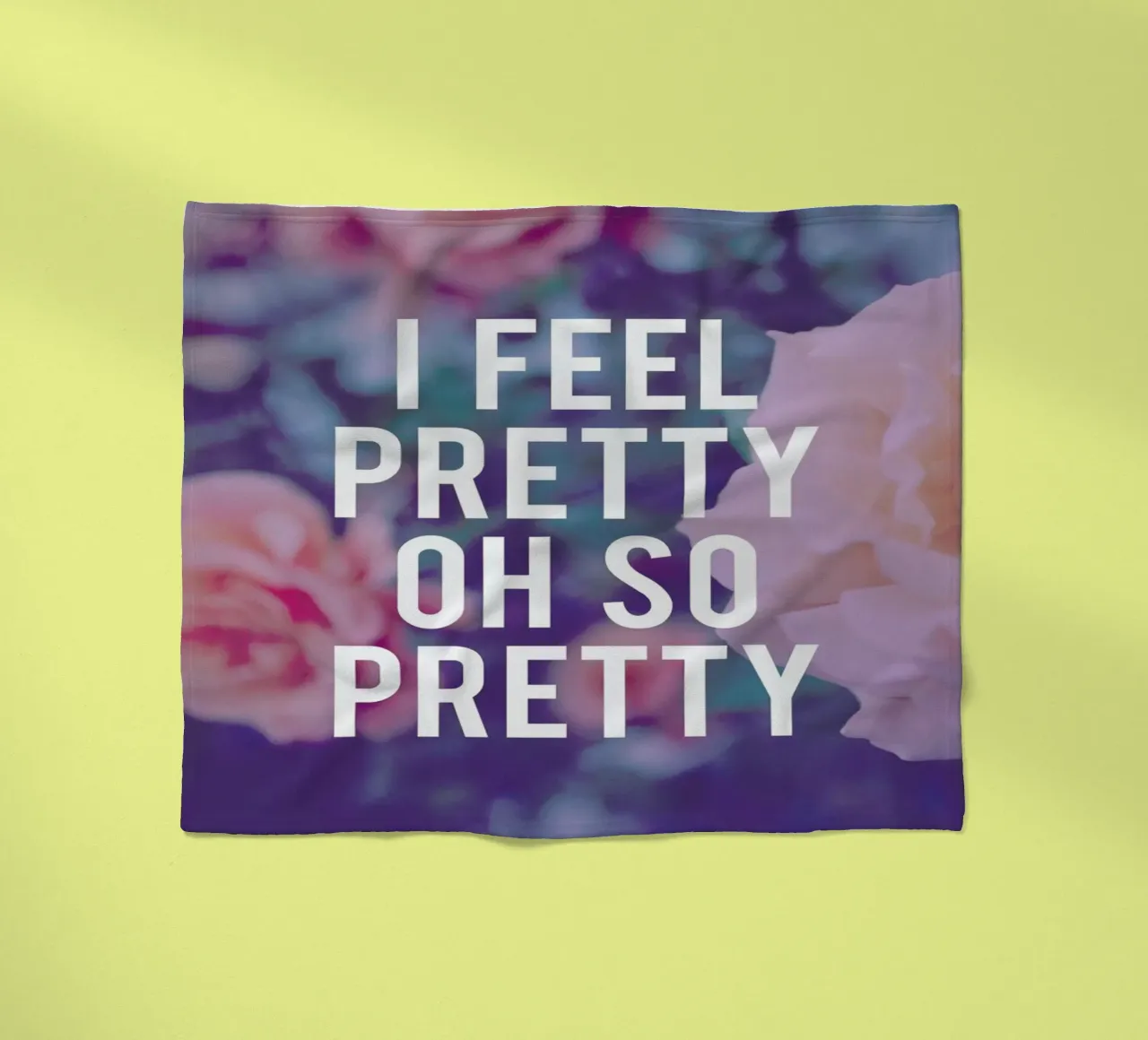 Oh, So Pretty coperta in pile da Leah Flores