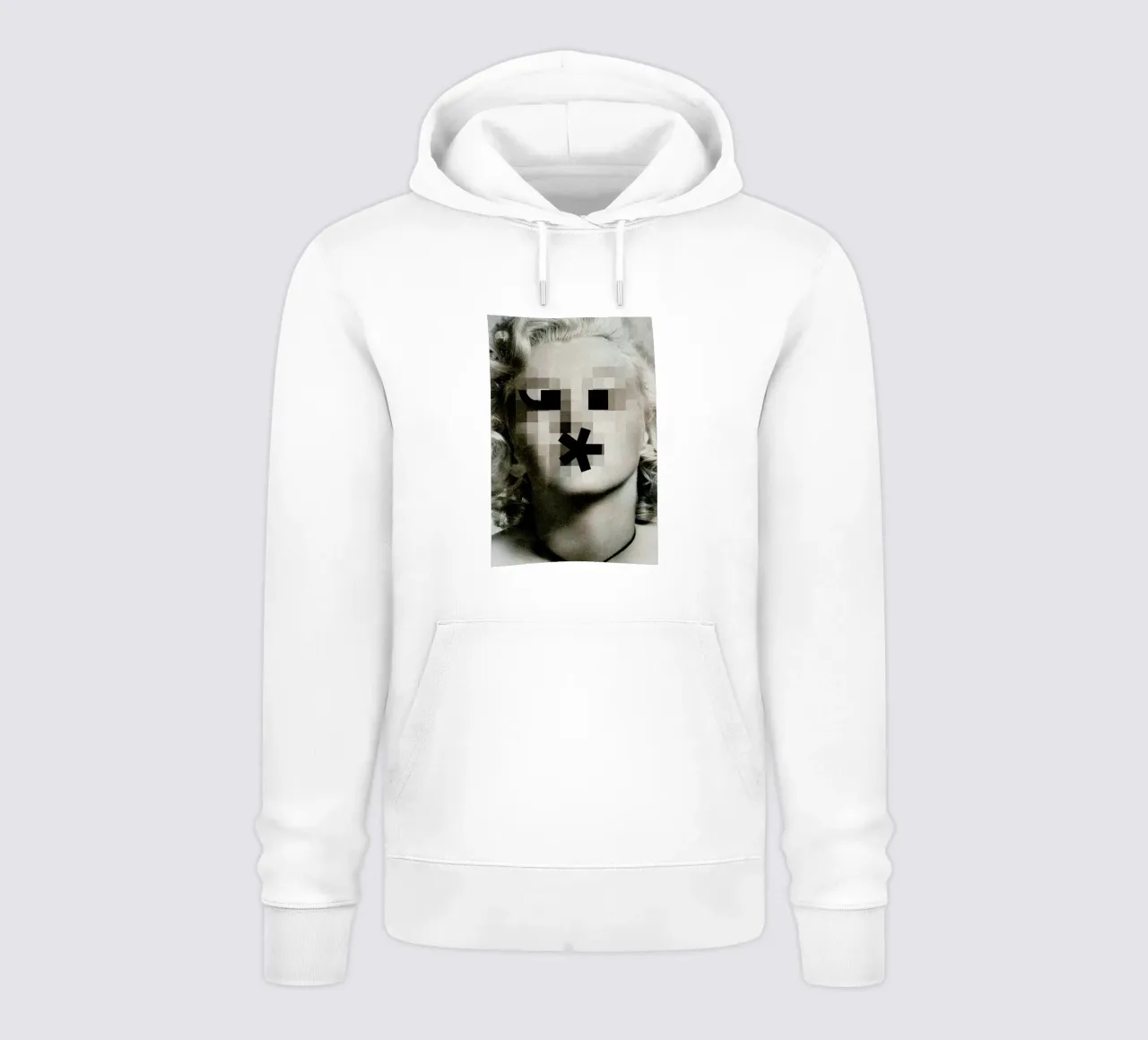 Retro Pop Emoticons Marilyn felpa con cappuccio da Butcher Billy