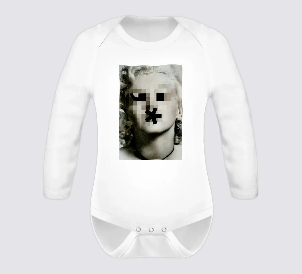 Retro Pop Emoticons Marilyn body manches longues de Butcher Billy