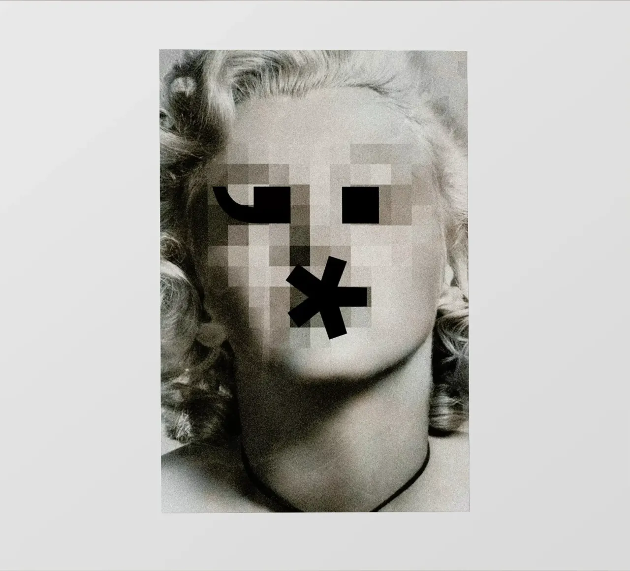 Retro Pop Emoticons Marilyn telo in pvc da Butcher Billy