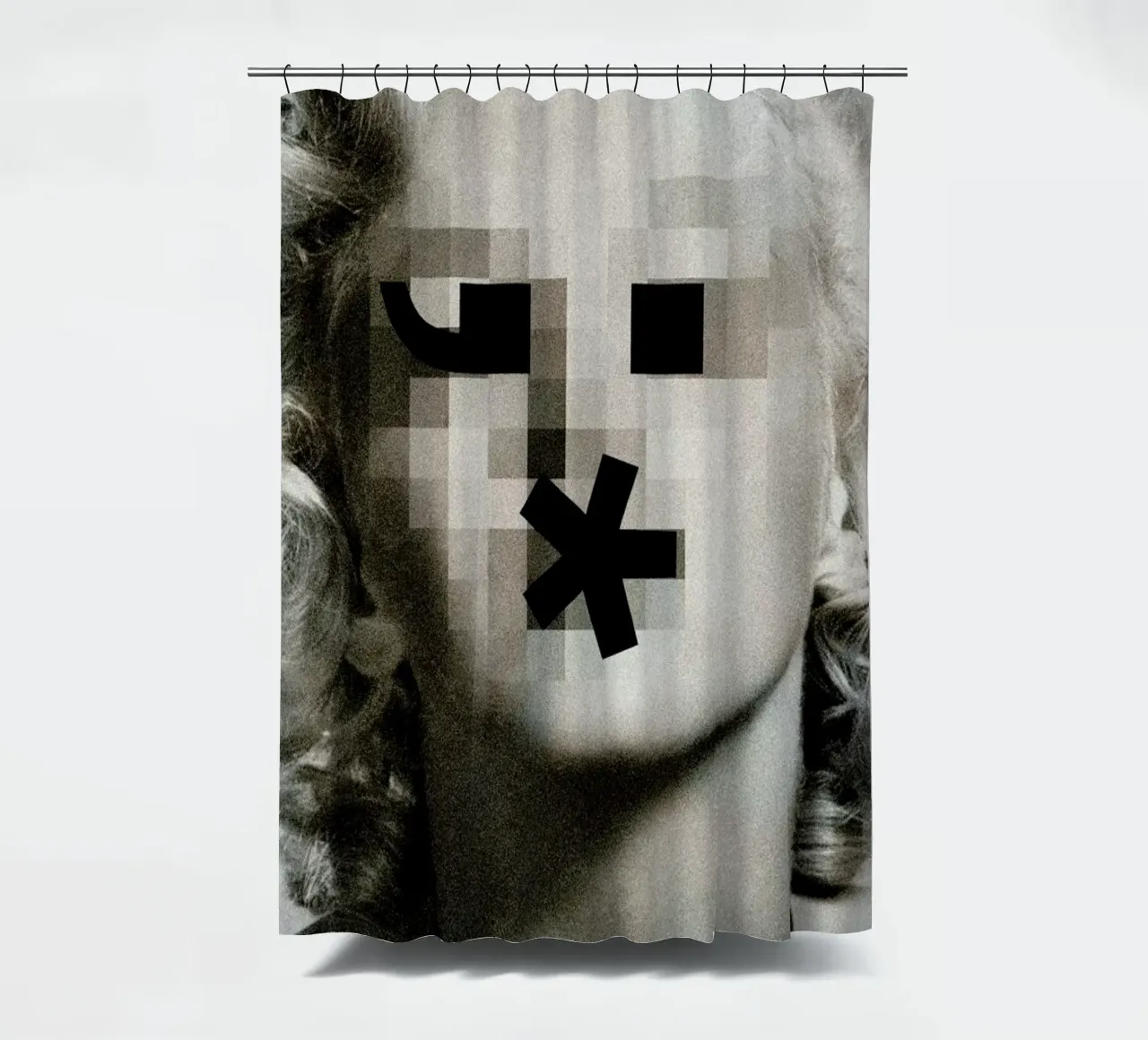 Retro Pop Emoticons Marilyn tenda da doccia da Butcher Billy
