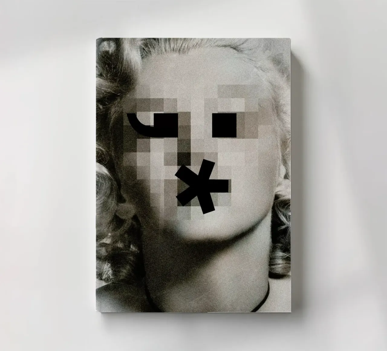 Retro Pop Emoticons Marilyn notebook by Butcher Billy