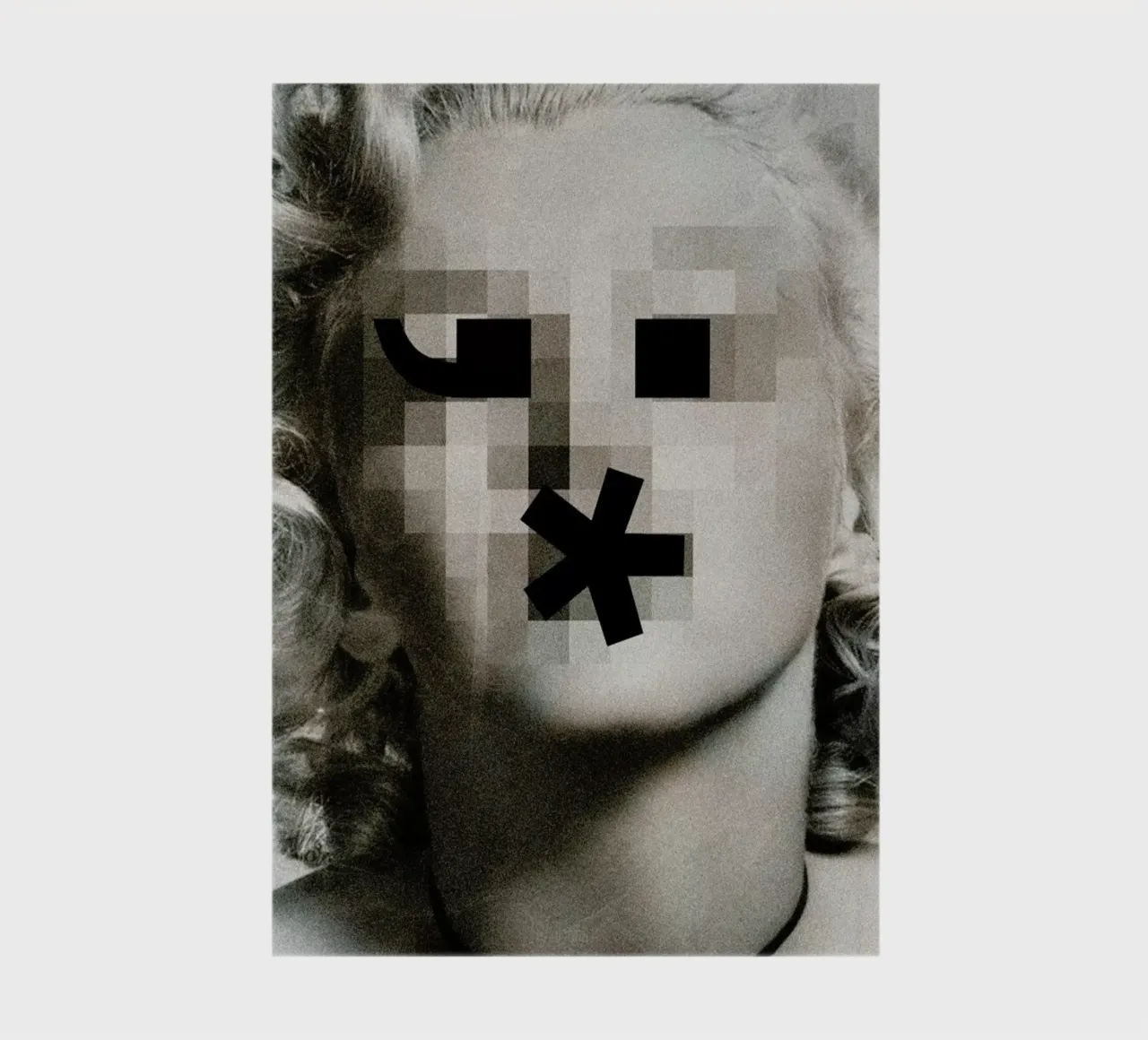 Retro Pop Emoticons Marilyn notebook by Butcher Billy