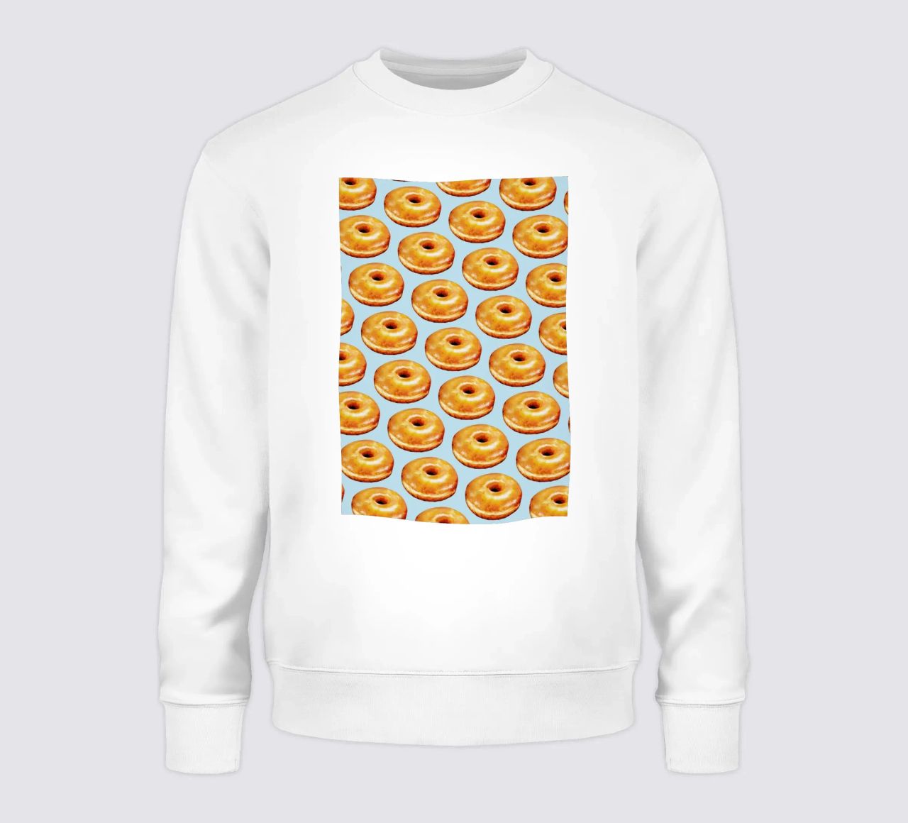 Glazed Doughnut Pattern felpa da Kelly Gilleran
