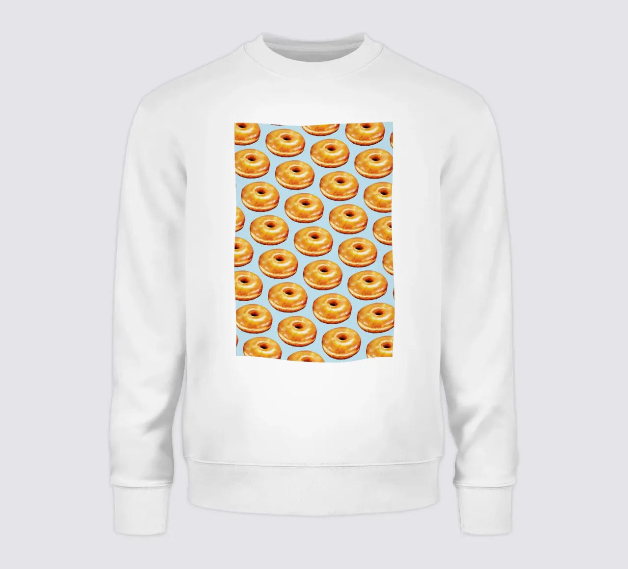 Glazed Doughnut Pattern felpa da Kelly Gilleran