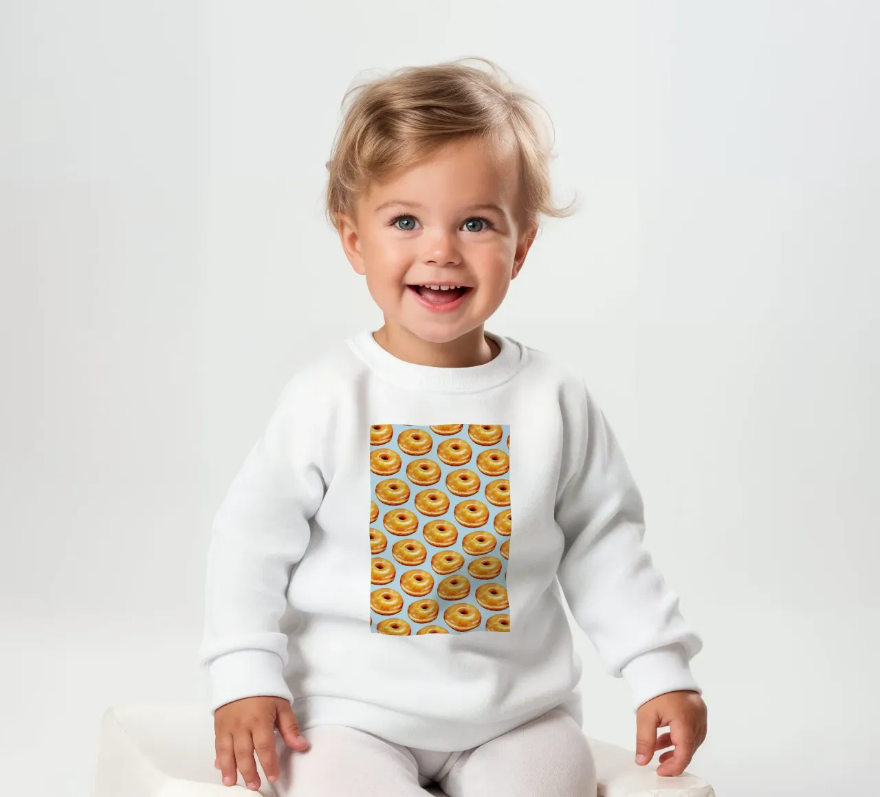 Glazed Doughnut Pattern sweat pour bébé de Kelly Gilleran