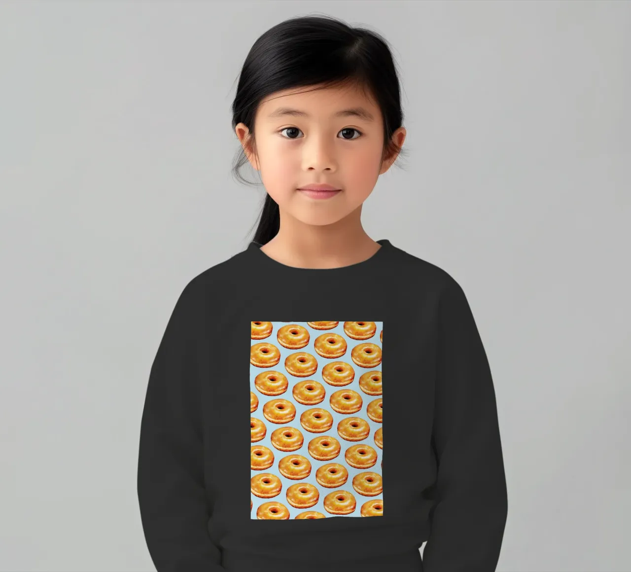 Glazed Doughnut Pattern felpa bambino da Kelly Gilleran