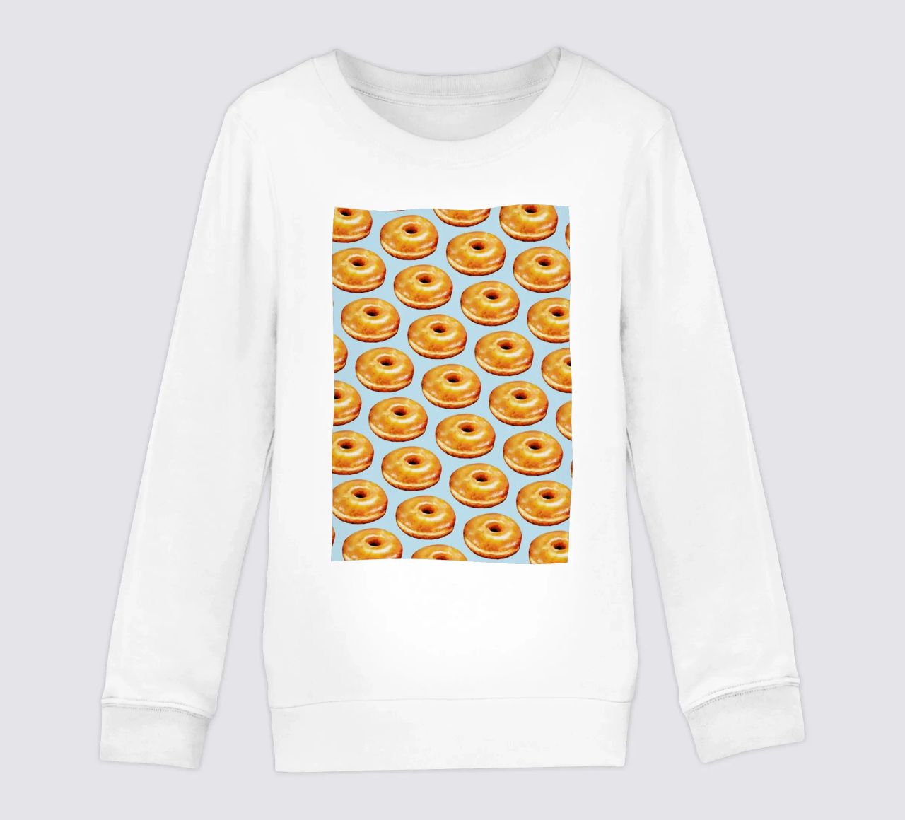 Glazed Doughnut Pattern felpa bambino da Kelly Gilleran