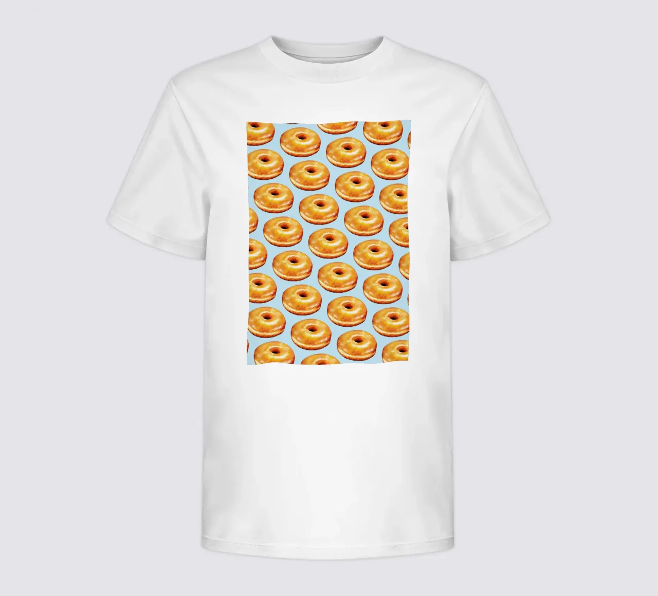 Glazed Doughnut Pattern t-shirt bambini da Kelly Gilleran