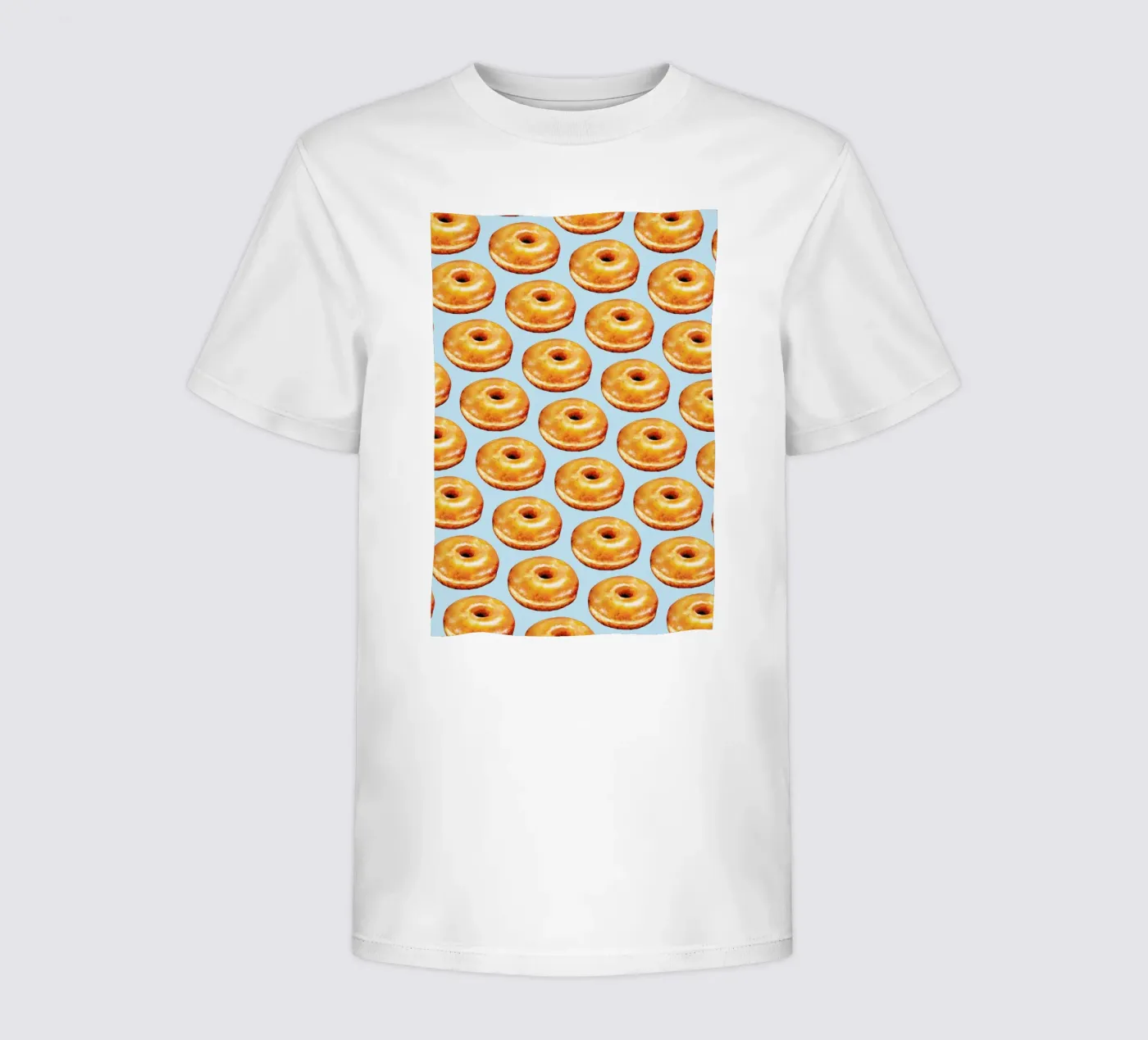 Glazed Doughnut Pattern Kinder T-Shirt von Kelly Gilleran