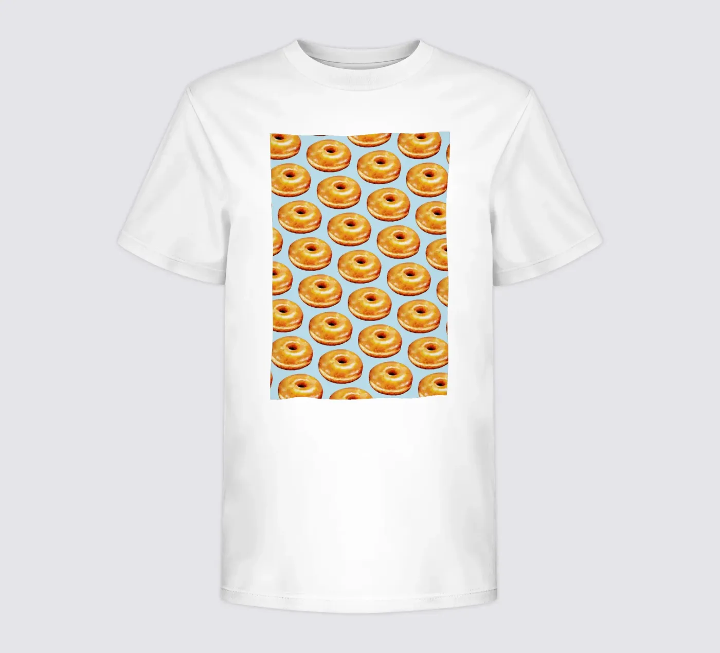 Glazed Doughnut Pattern Kinder T-Shirt von Kelly Gilleran