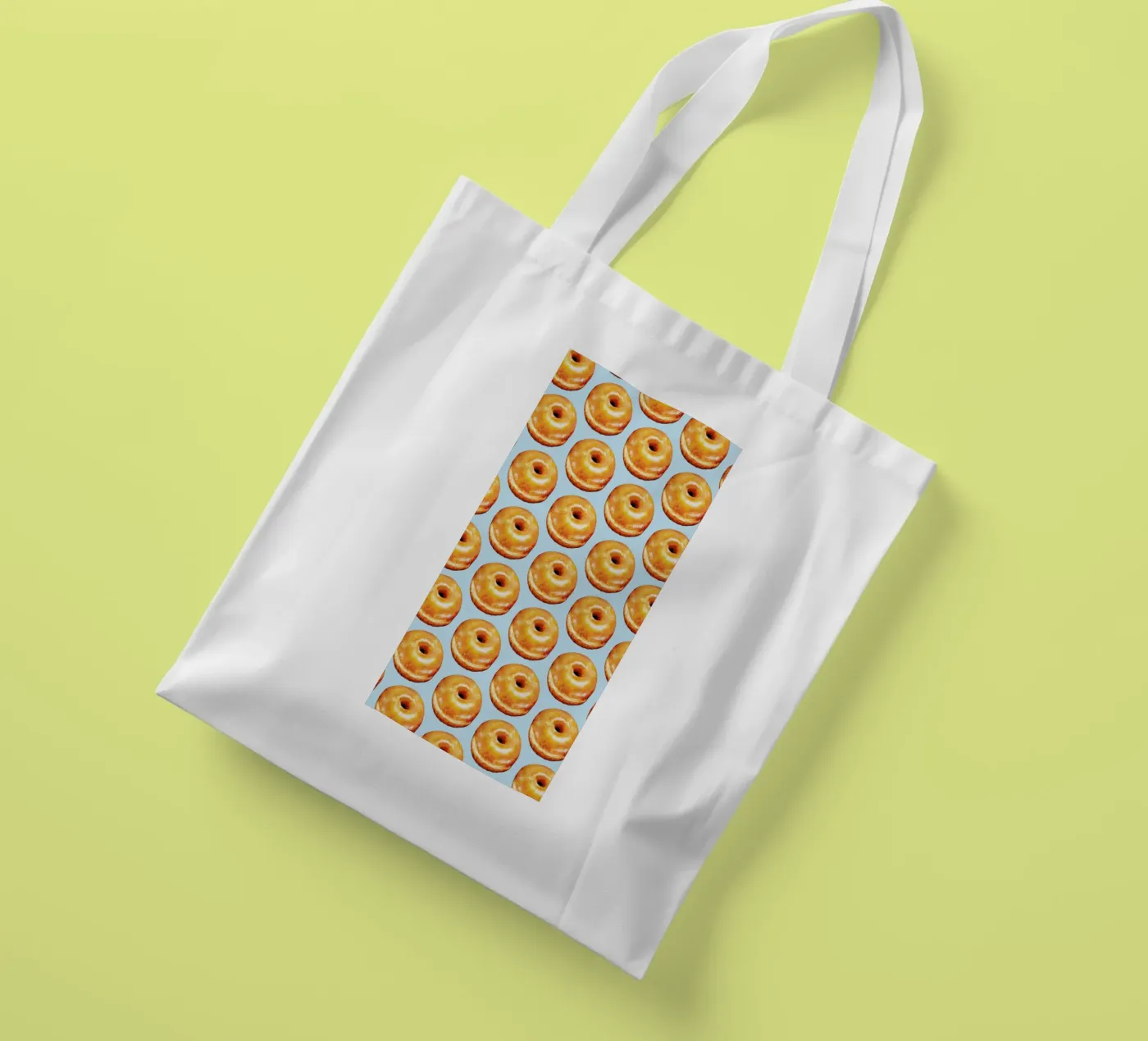 Glazed Doughnut Pattern tote bag by Kelly Gilleran
