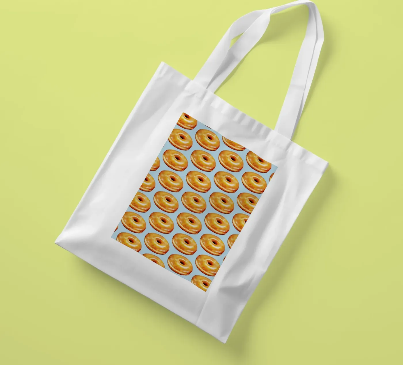Glazed Doughnut Pattern tote bag by Kelly Gilleran