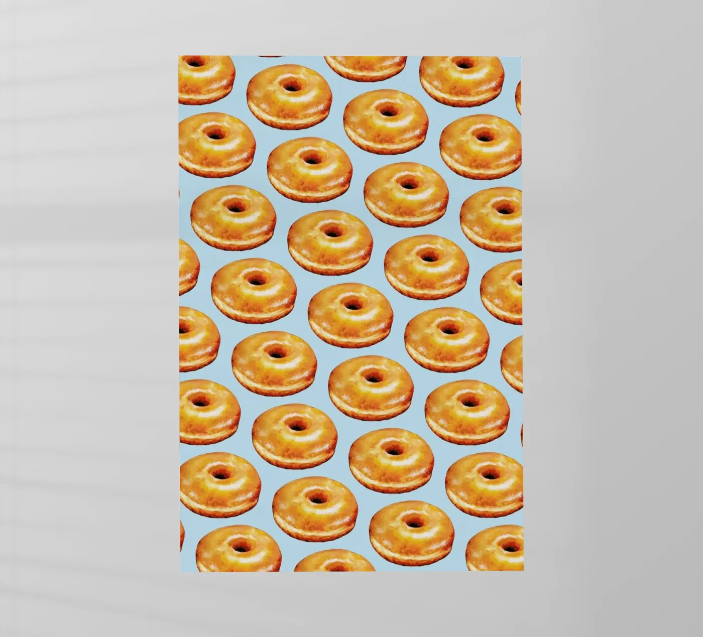 Glazed Doughnut Pattern pellicola backlit da Kelly Gilleran