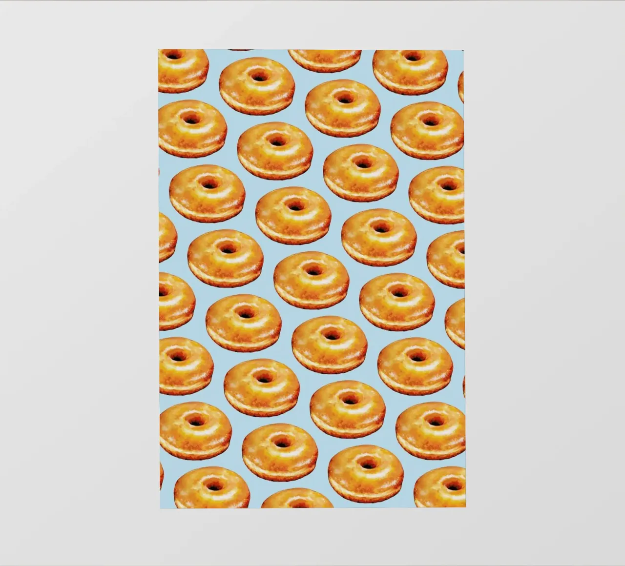 Glazed Doughnut Pattern pellicola backlit da Kelly Gilleran
