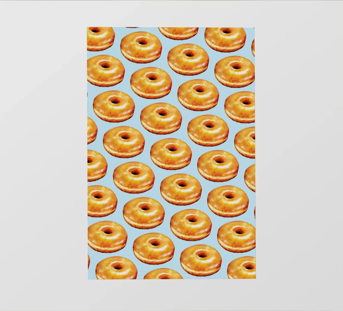 Glazed Doughnut Pattern telo in pvc da Kelly Gilleran