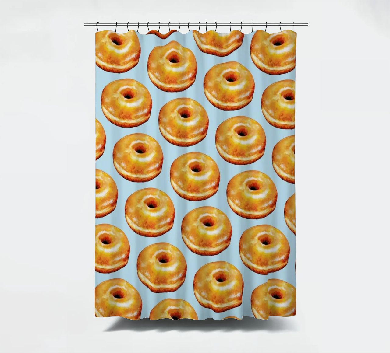 Glazed Doughnut Pattern tenda da doccia da Kelly Gilleran