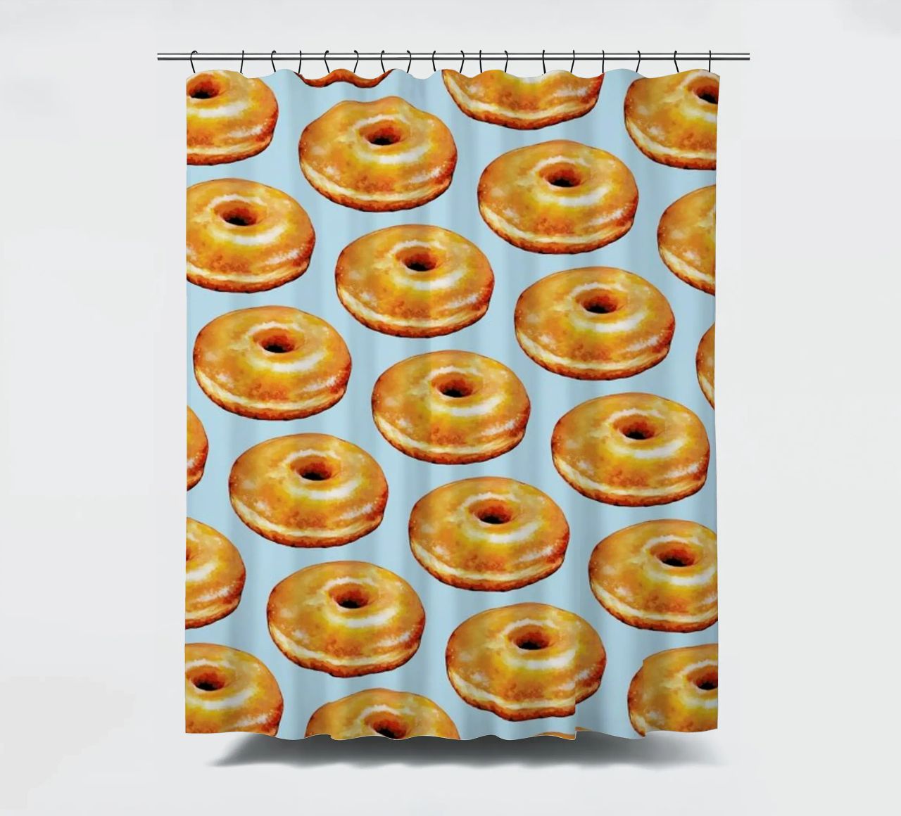 Glazed Doughnut Pattern tenda da doccia da Kelly Gilleran