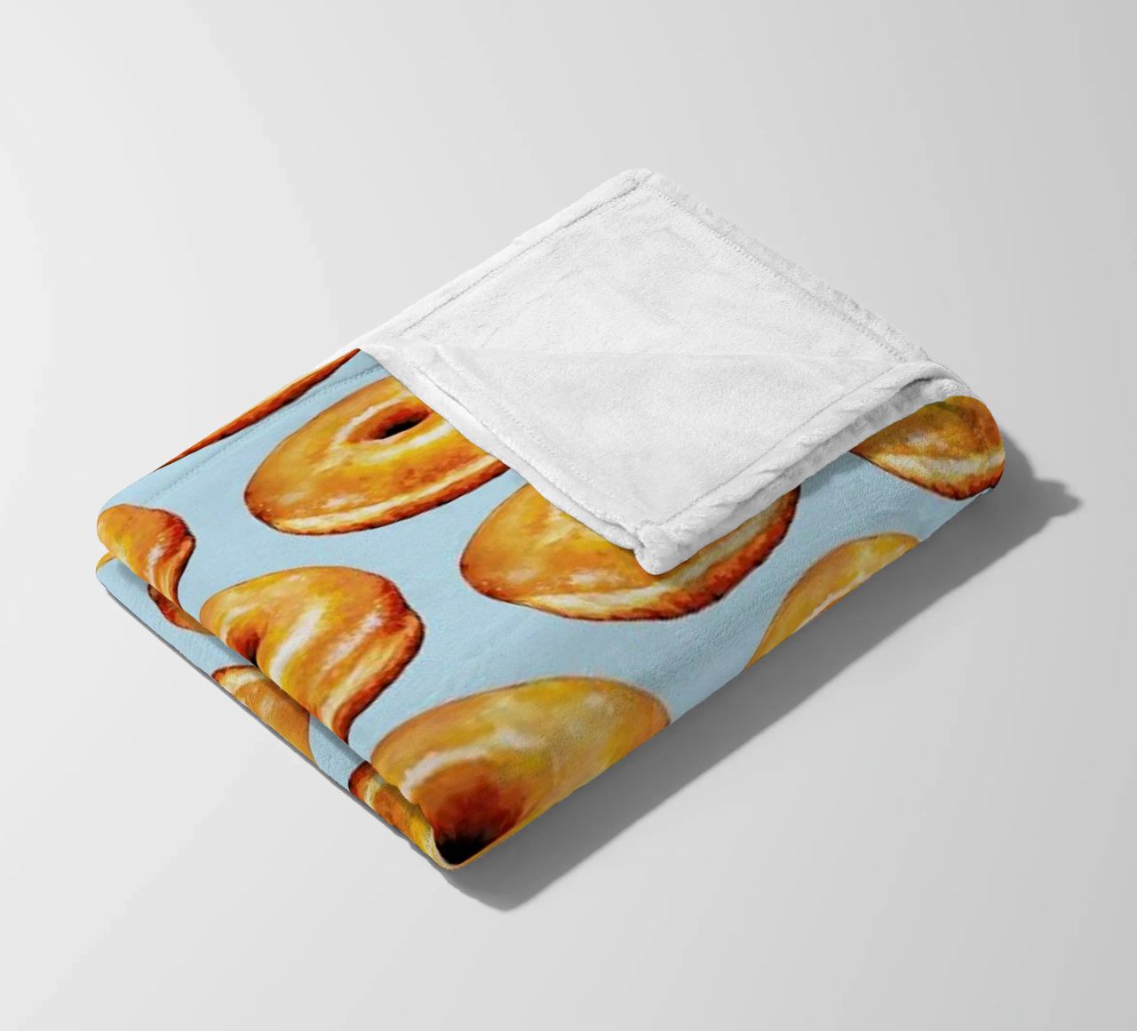 Glazed Doughnut Pattern coperta in pile da Kelly Gilleran