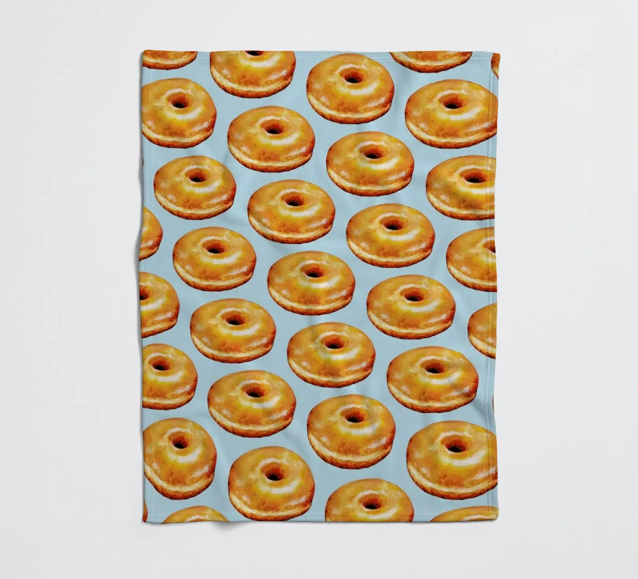 Glazed Doughnut Pattern coperta in pile da Kelly Gilleran
