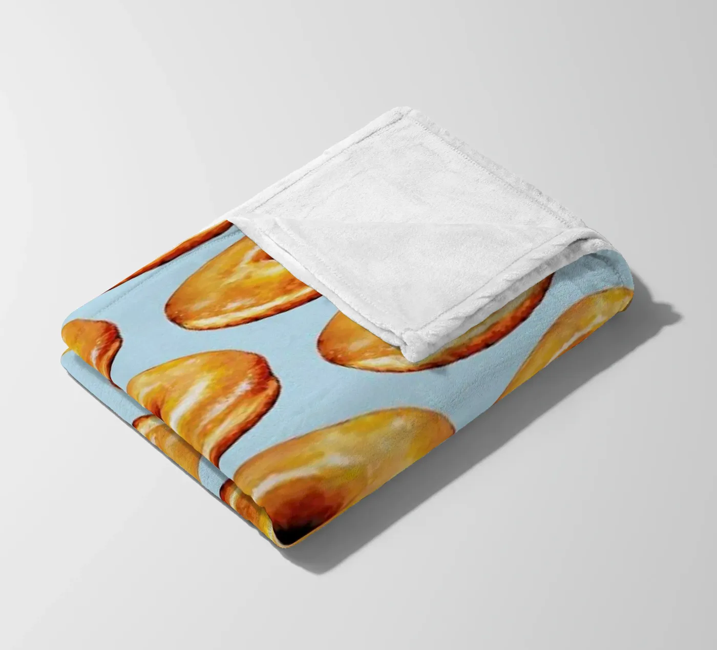 Glazed Doughnut Pattern Fleecedecke von Kelly Gilleran