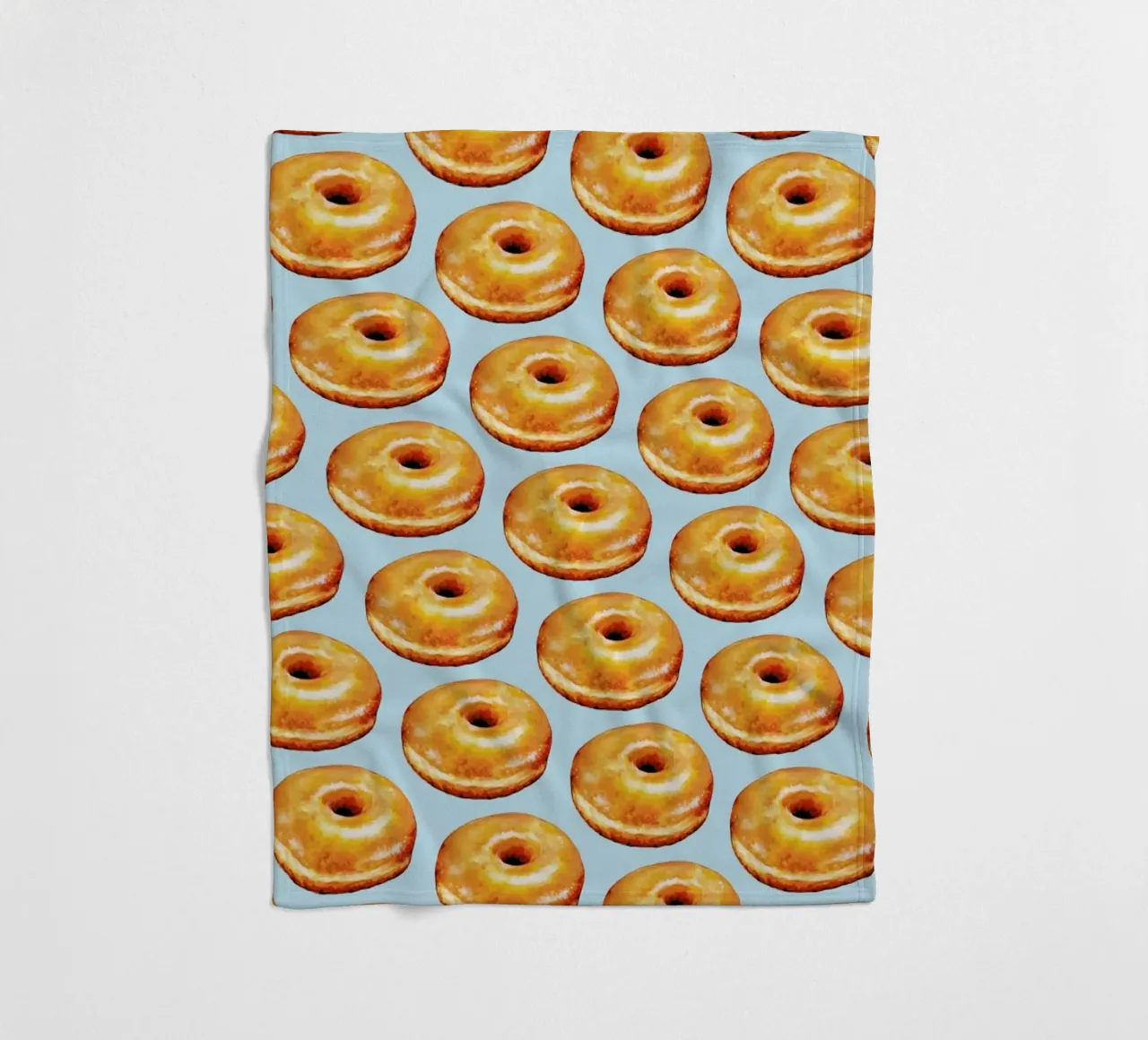 Glazed Doughnut Pattern coperta in pile da Kelly Gilleran