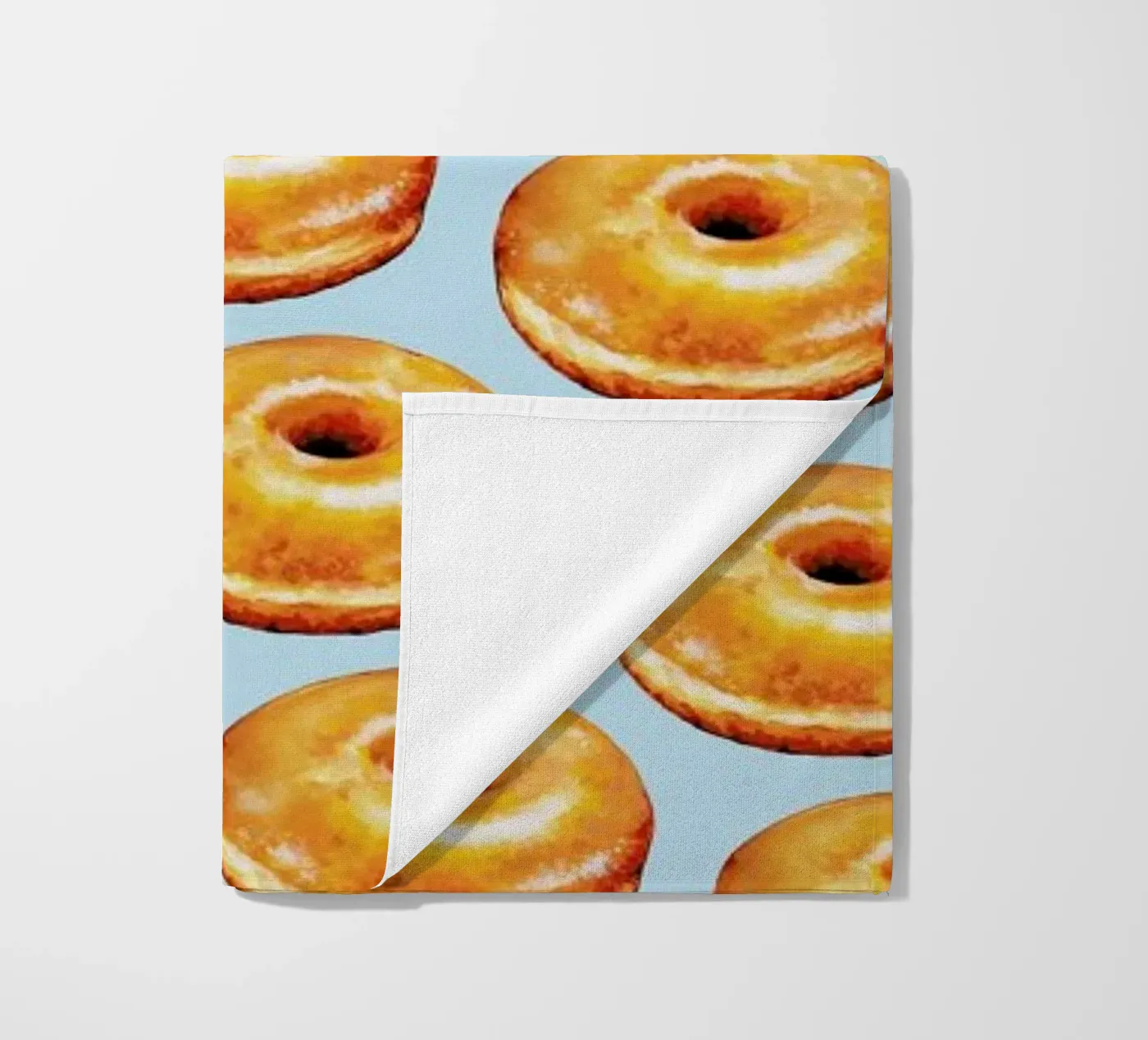 Glazed Doughnut Pattern strandhanddoek van Kelly Gilleran