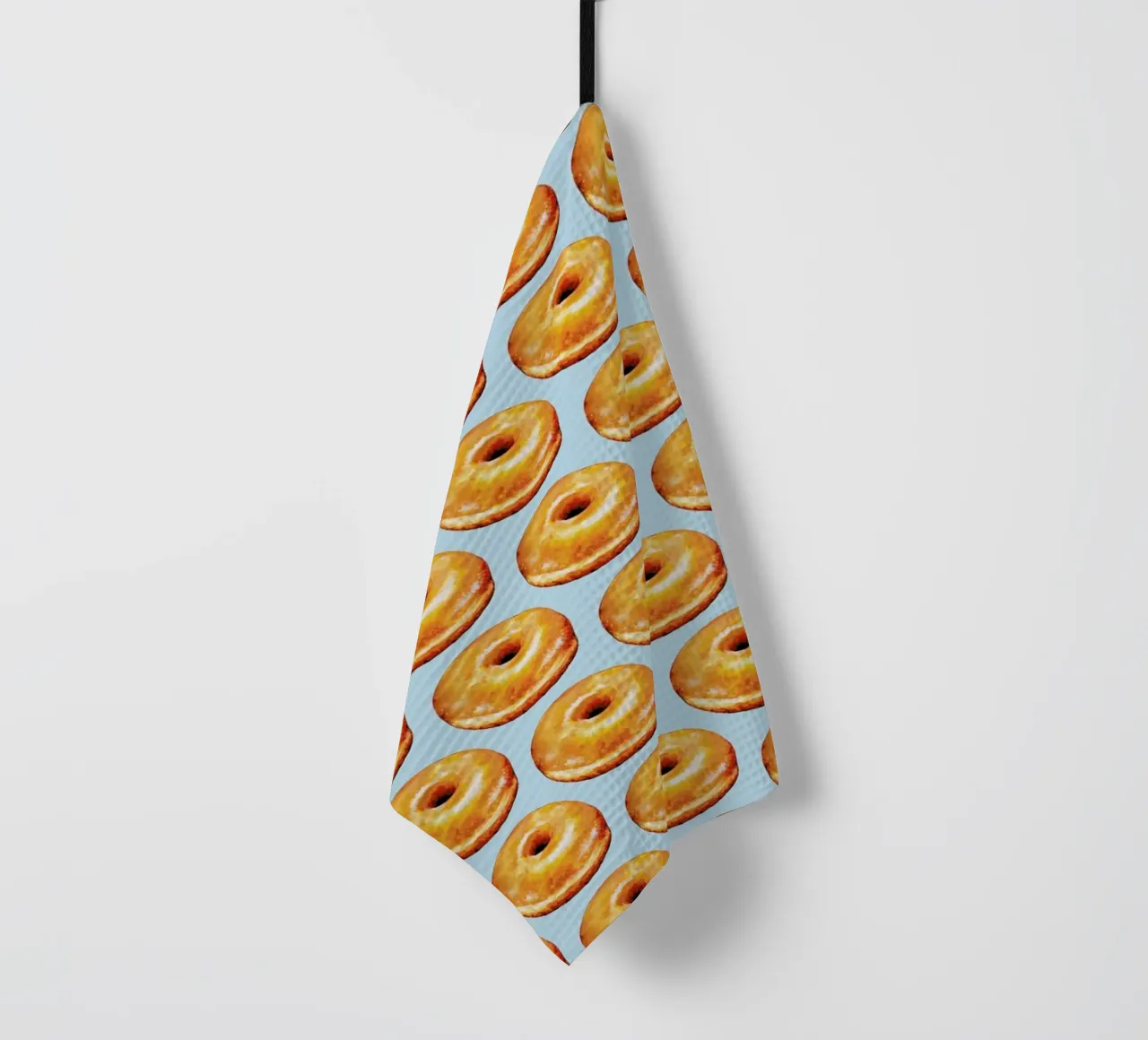 Glazed Doughnut Pattern canovaccio da cucina da Kelly Gilleran