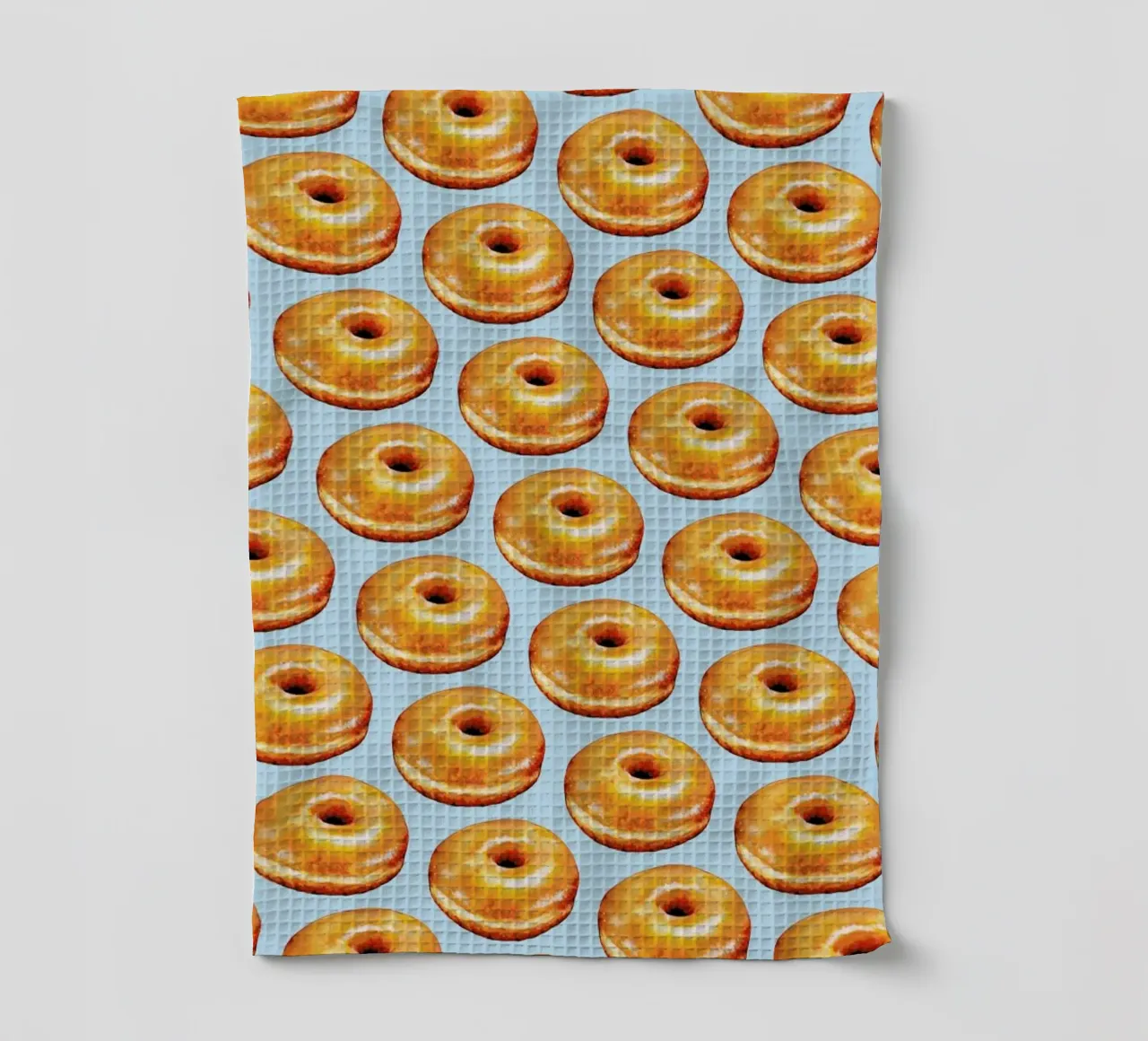 Glazed Doughnut Pattern canovaccio da cucina da Kelly Gilleran