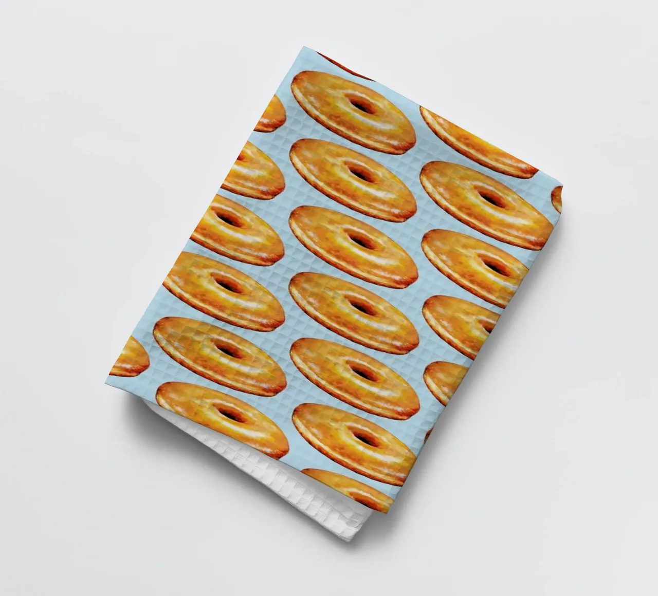 Glazed Doughnut Pattern canovaccio da cucina da Kelly Gilleran