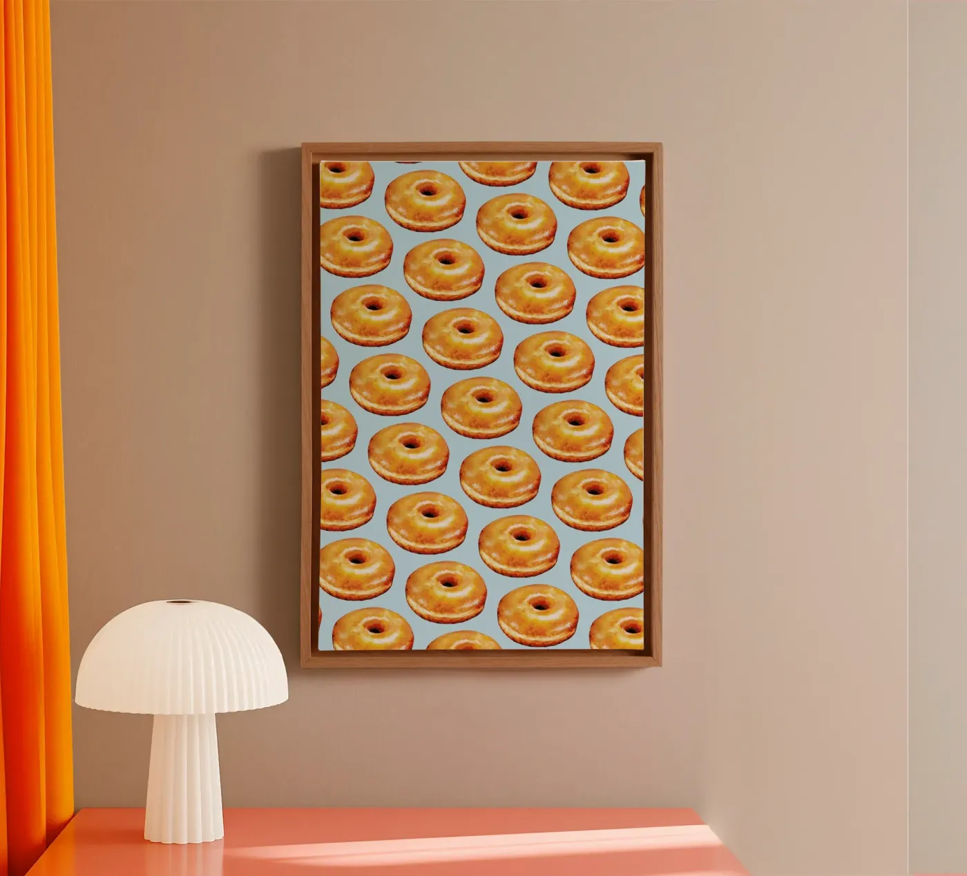 Glazed Doughnut Pattern toile de Kelly Gilleran